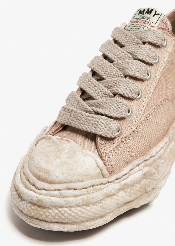 Maison MIHARA YASUHIRO o1mle0924 Low-Top Sneaker in Brown Size US 5.5 / EU 38 - 3 Thumbnail