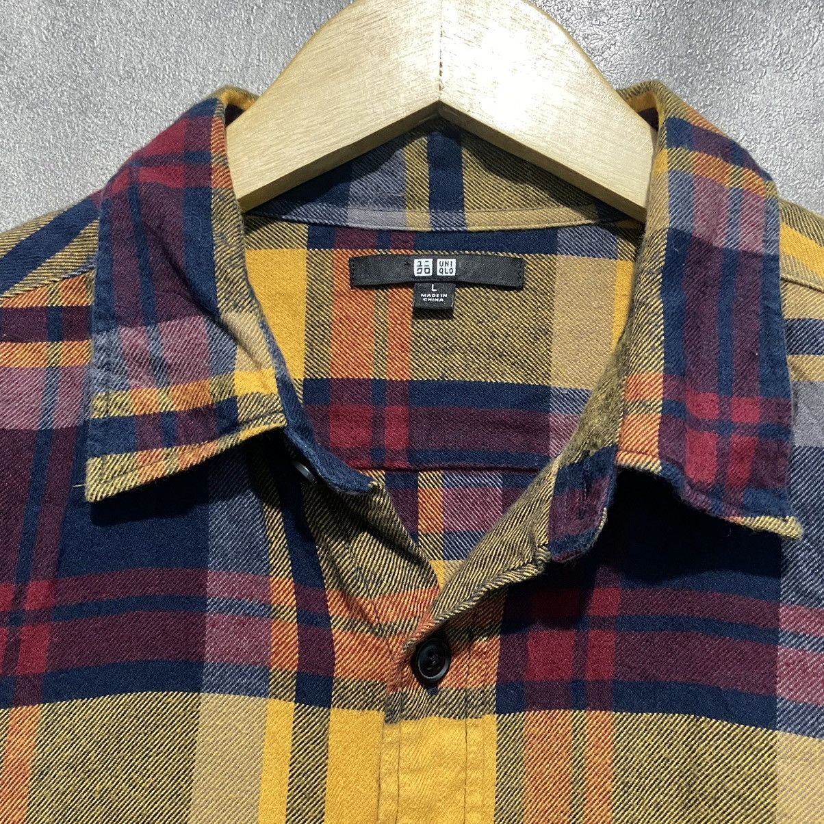 Flannel × Japanese Brand × Uniqlo Uniqlo Checker Flannel Size US L / EU 52-54 / 3 - 3 Thumbnail