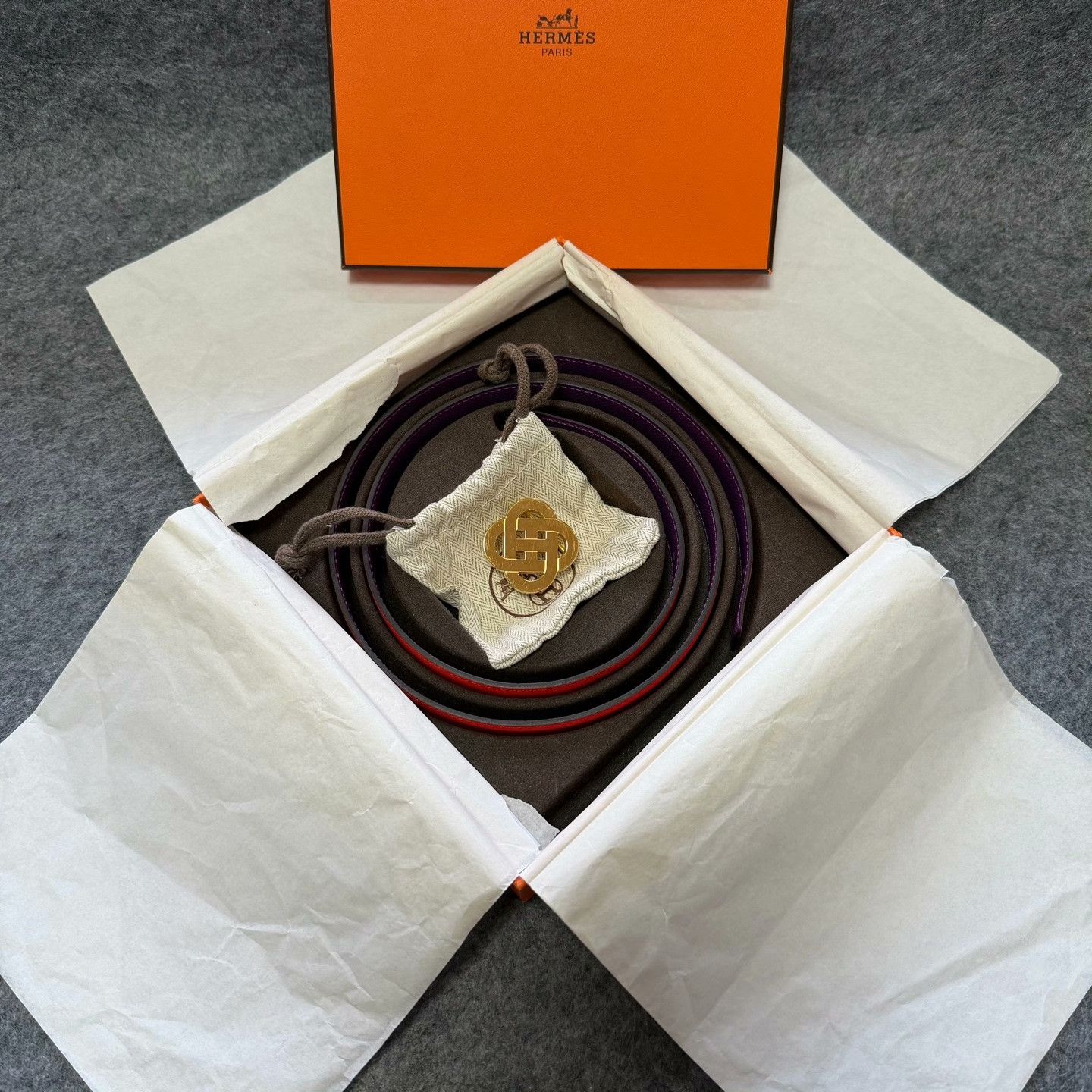 Hermes Hermes Gold Shoulder Bag OS Women Size ONE SIZE - 1 Thumbnail