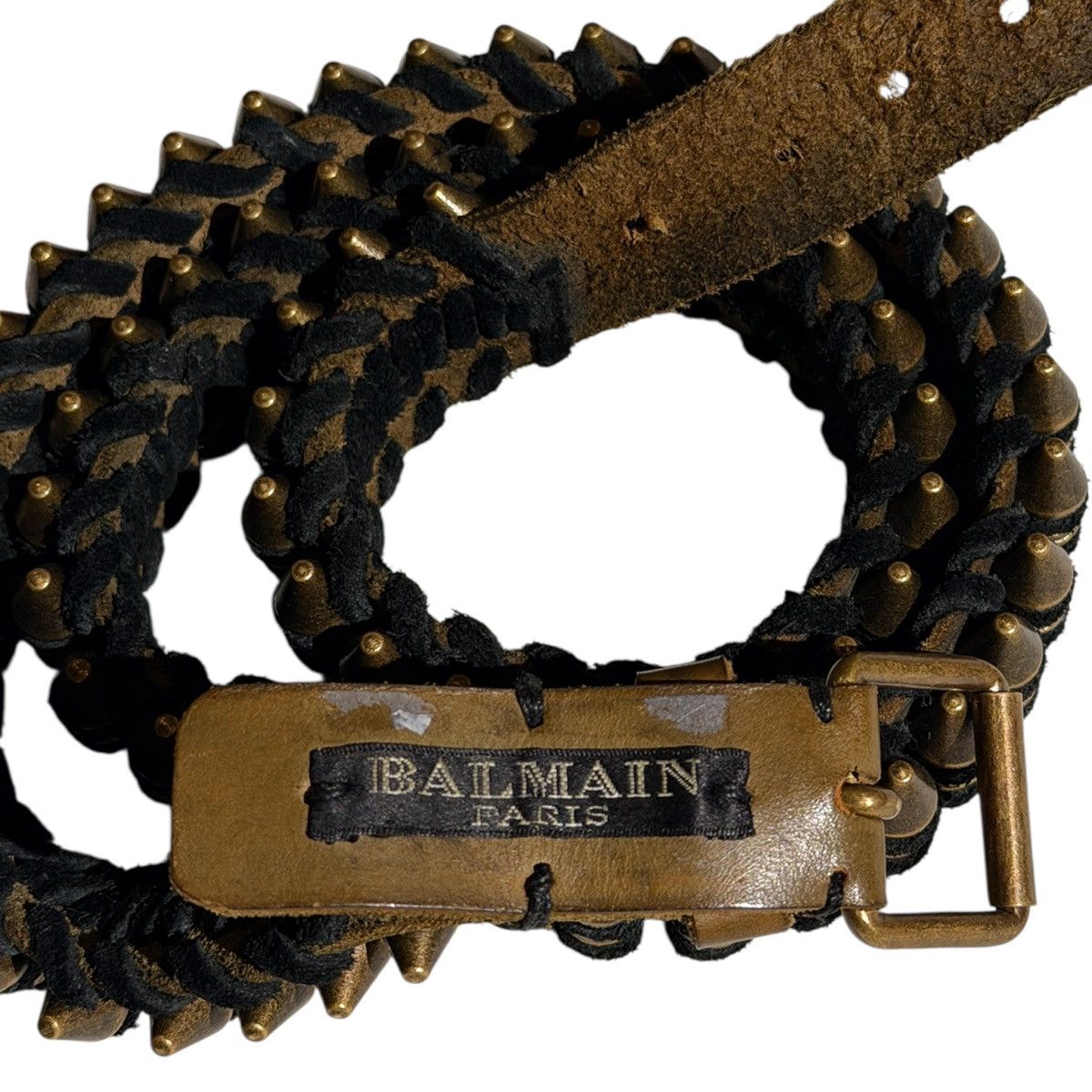 Balmain FW10 Decarnin bullet belt Size 32 - 3 Thumbnail