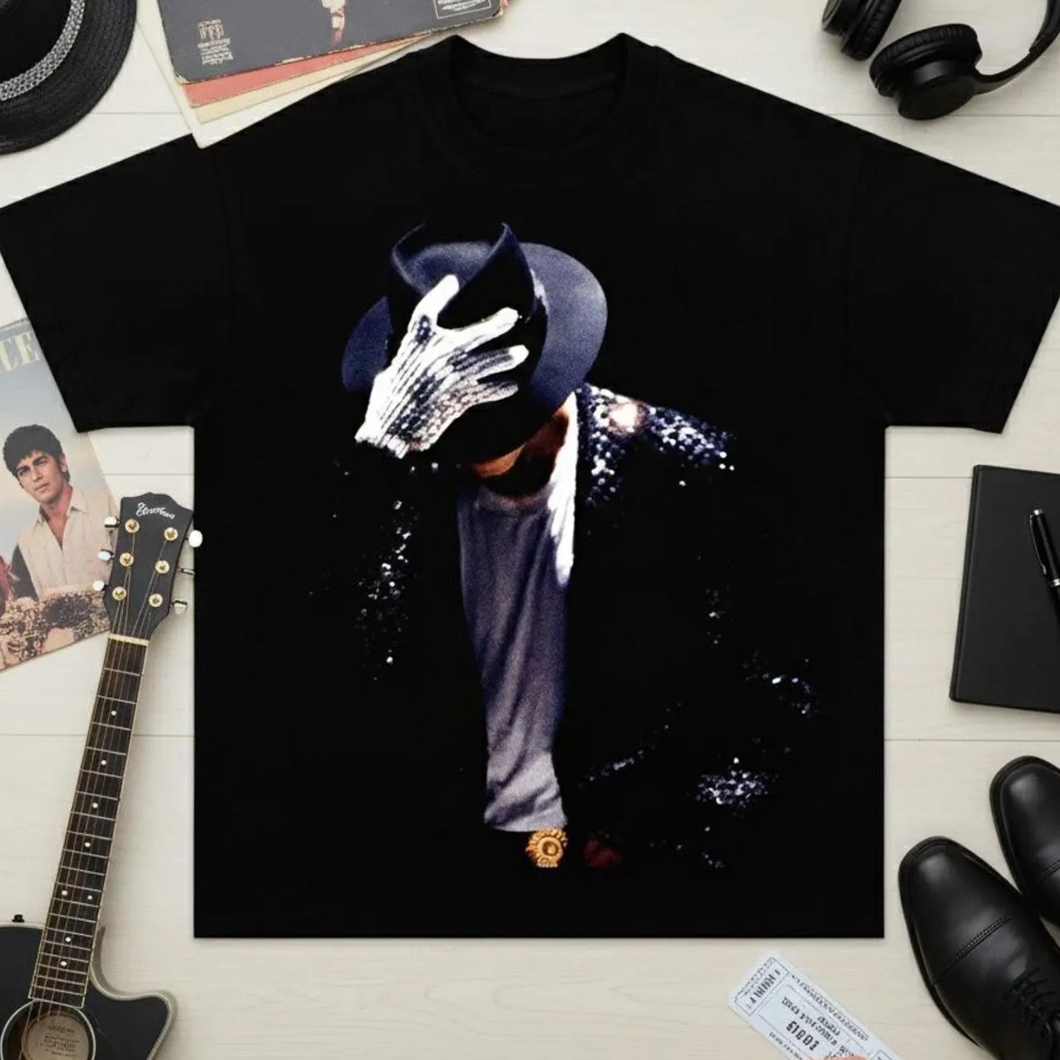 Japanese Brand Michael shirt,vintage graphic 90s shirt, hip hop shirt Size US L / EU 52-54 / 3 - 1 Thumbnail