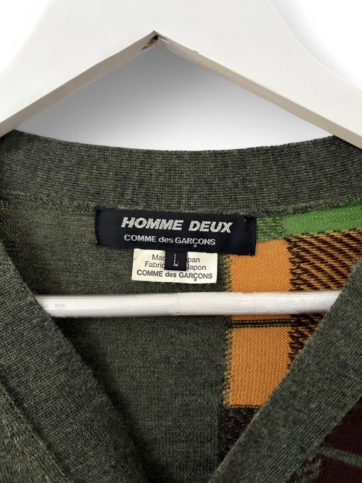 Comme des Garcons Homme Deux Commes Des Garcons Homme Deux Cardigan Size US L / EU 52-54 / 3 - 3 Thumbnail