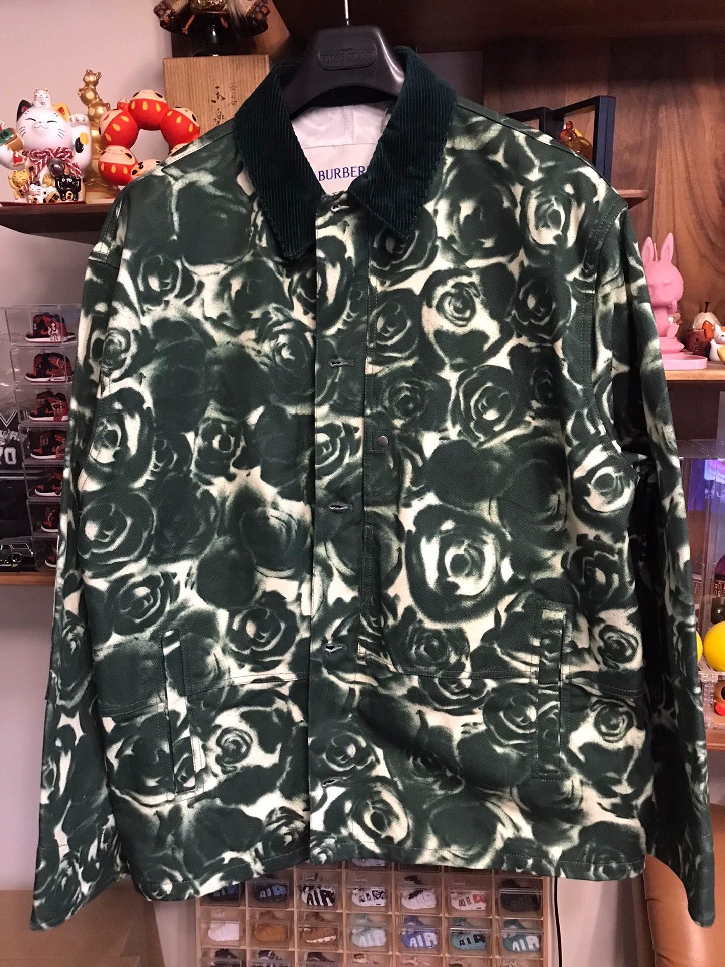 Burberry BBR Runway Floral Oversize Cord XL Jkt Size US XL / EU 56 / 4 - 1 Thumbnail