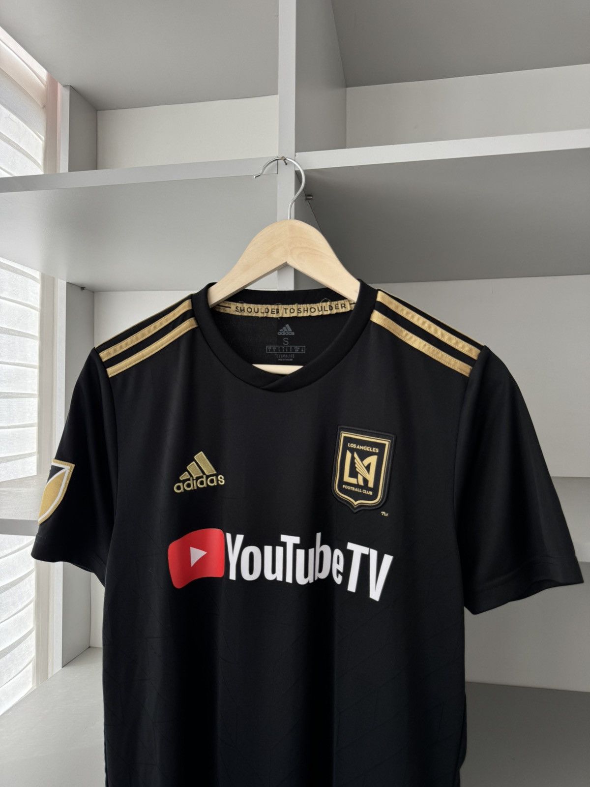 Adidas Adidas LAFC Los Angeles 2019 2020 Youtube Home Jersey DY0313 Size US S / EU 44-46 / 1 - 3 Thumbnail