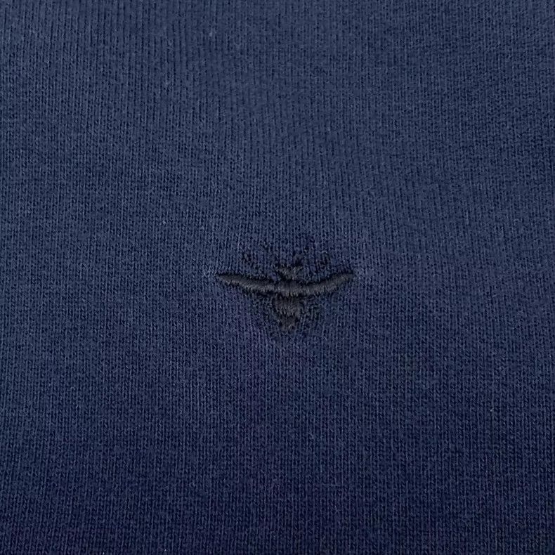 Dior Dior Dark Blue Bee Embroidered Hooded Sweatshirt-2505 Size XS / US 0-2 / IT 36-38 - 5 Thumbnail