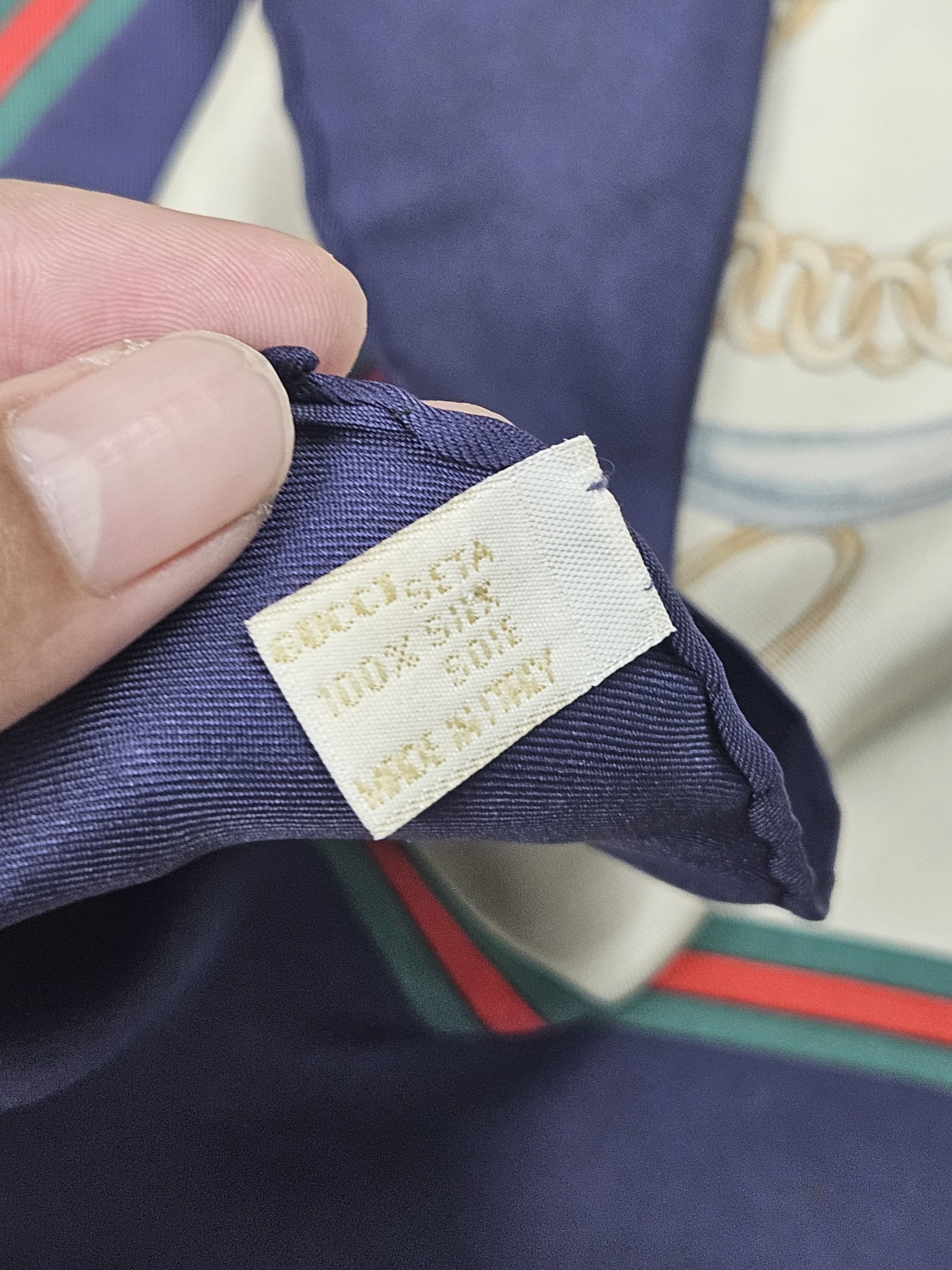 Gucci Gucci Silk Scarf Size ONE SIZE - 5 Thumbnail