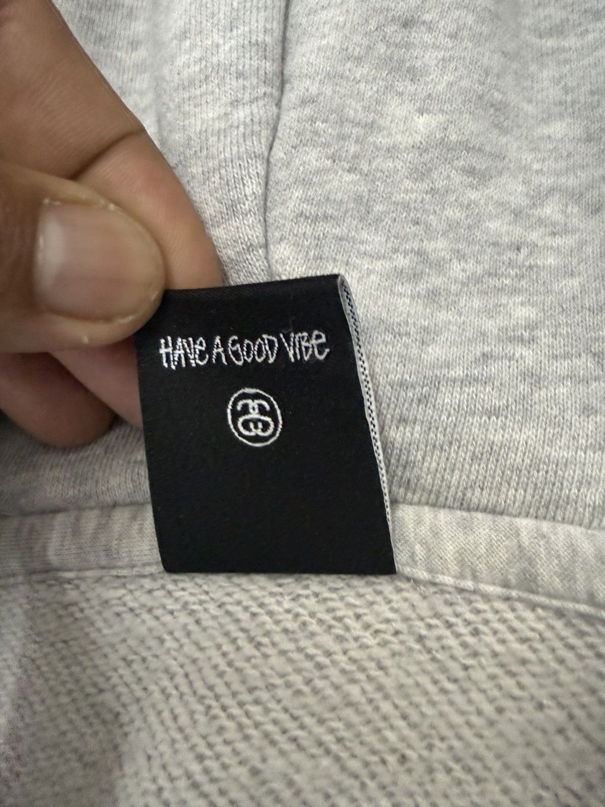 Stussy 🔥 STUSSY Japan International Silver Logo DISTRESSED Hoodie Size US M / EU 48-50 / 2 - 10 Thumbnail