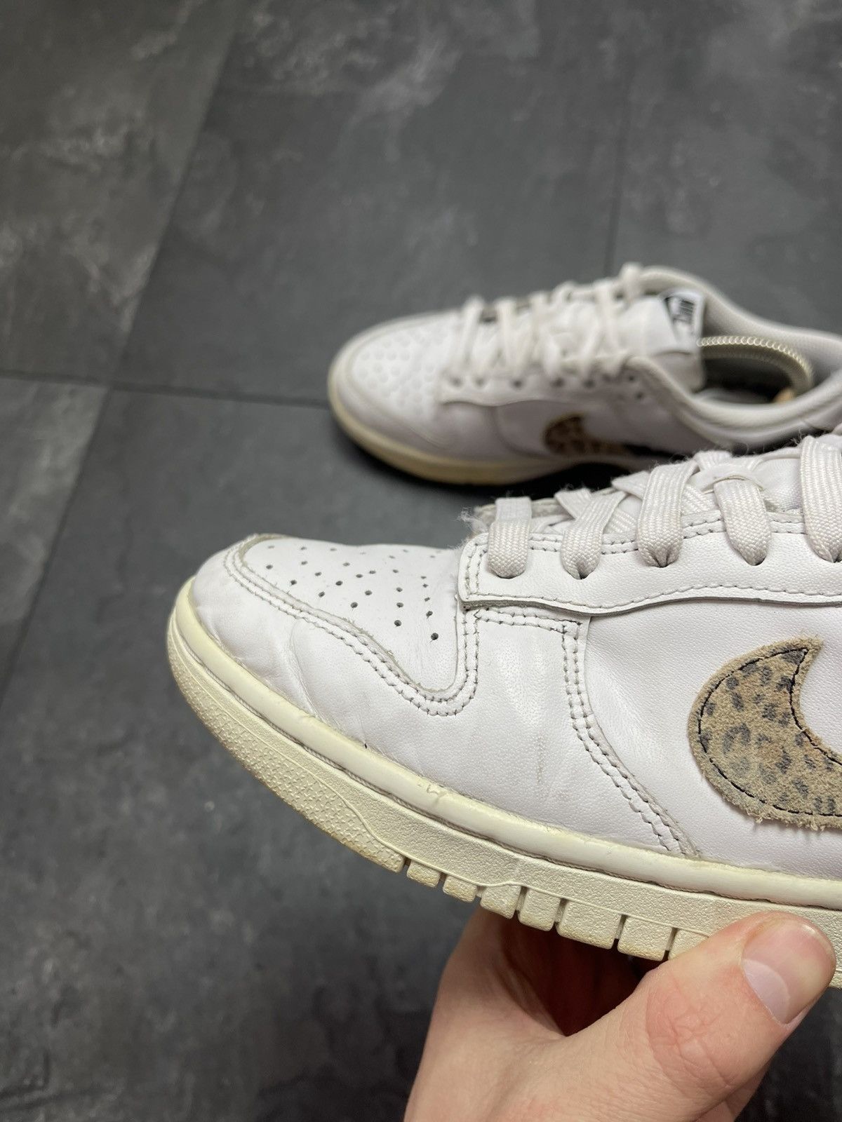 Vintage Nike Dunk Low SE Primal White Size US 4.5 / IT 34.5 - 9 Thumbnail