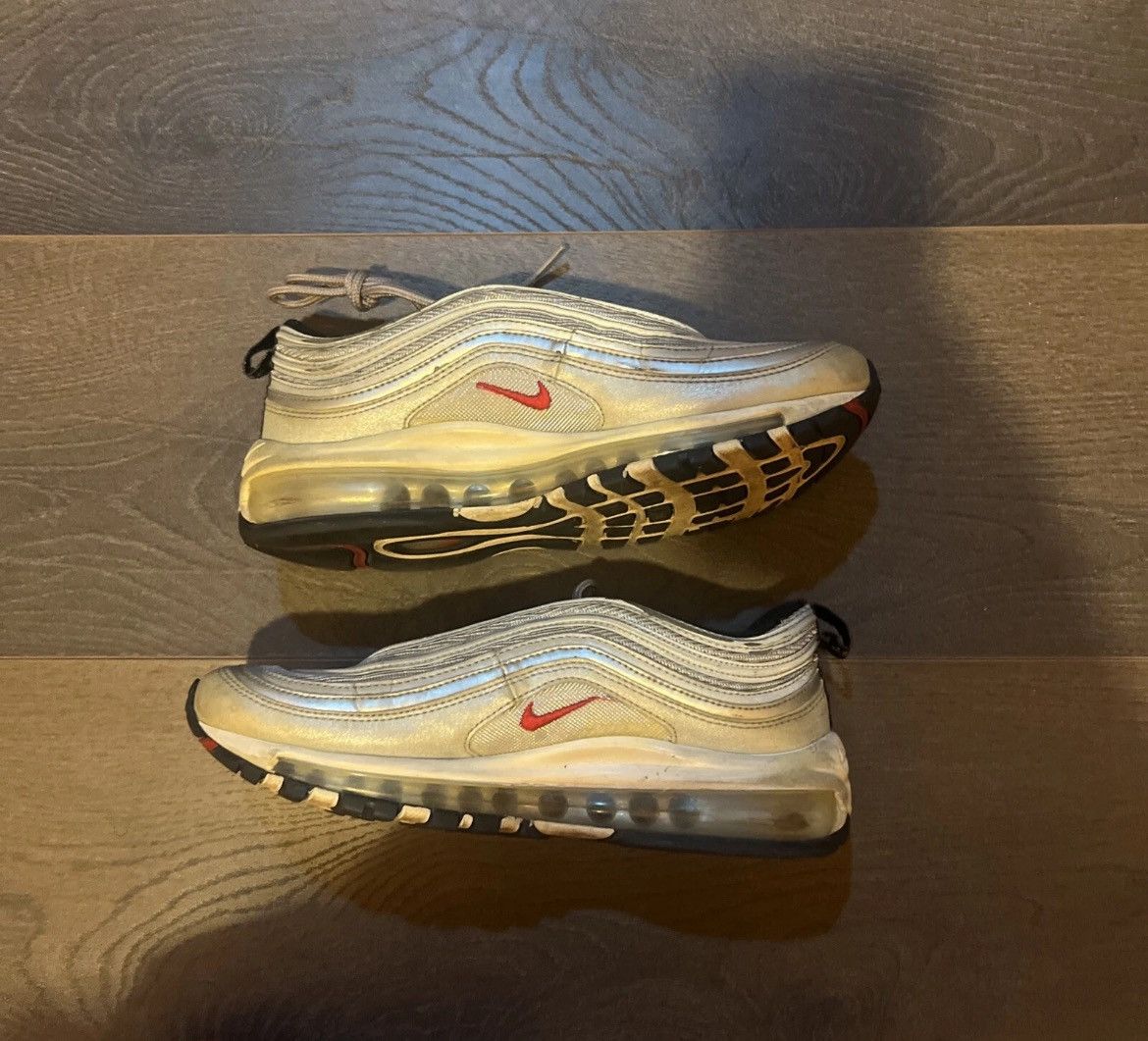 Nike Nike Air Max 97 Silver Bullet Size US 5.5 / EU 38 - 2 Thumbnail