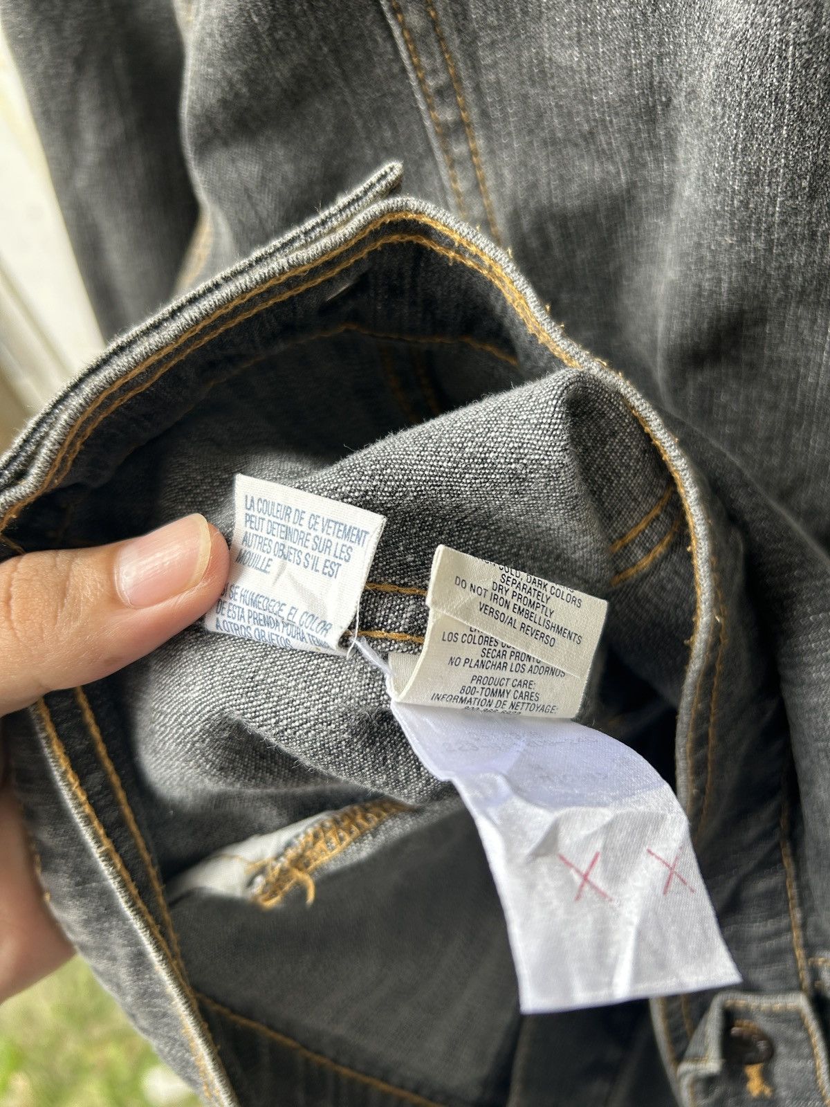 Vintage Tommy Hilfiger jeans denim jacket Size US XXS / EU 40 - 10 Thumbnail