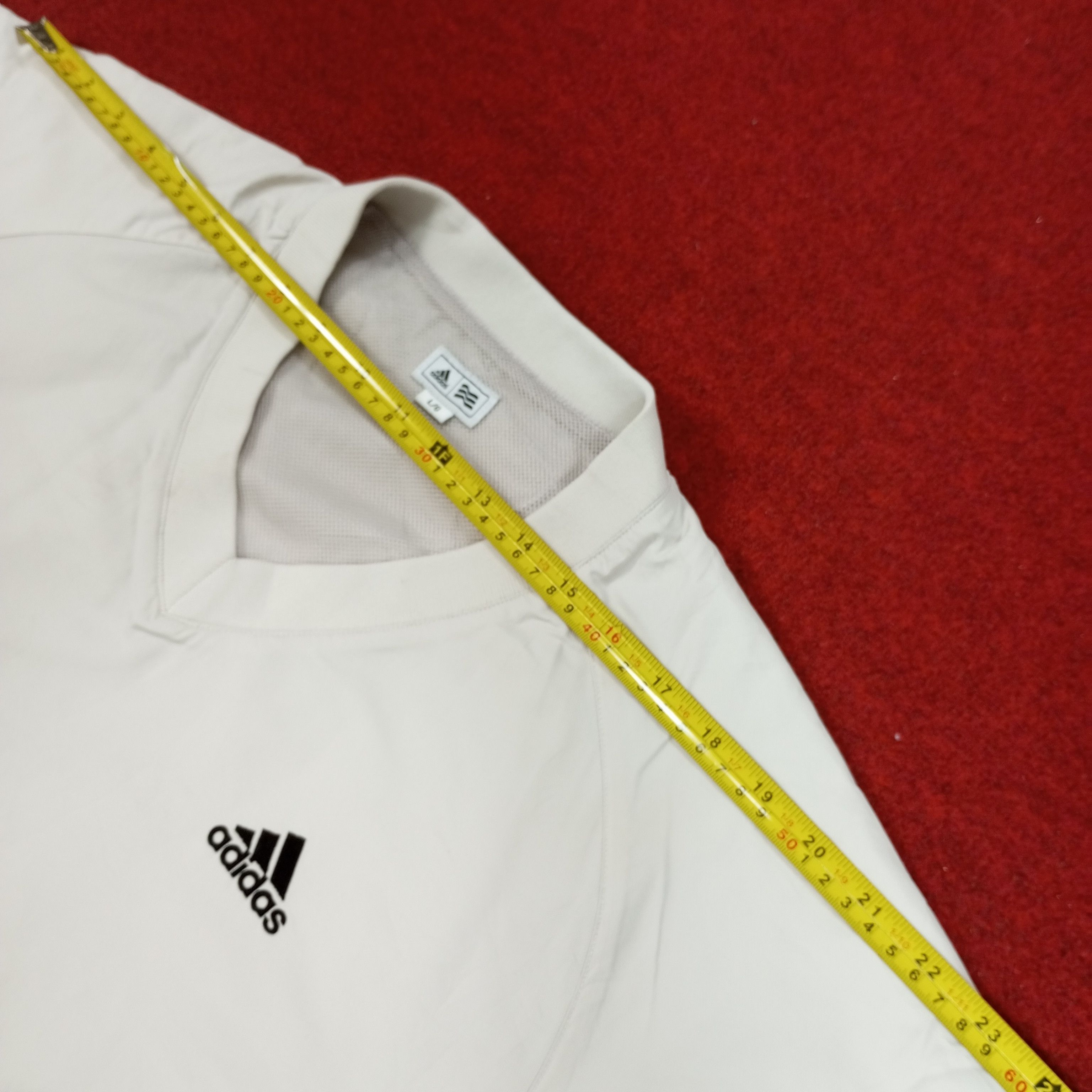 Adidas × Vintage Adidas X Custom Yohji Yamamoto Art Style Sweatshirt Sports Size US L / EU 52-54 / 3 - 9 Thumbnail