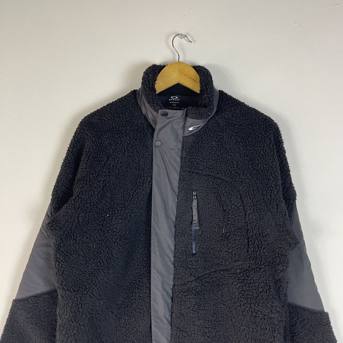 Oakley Vintage Oakley Deep Pile Sherpa Fleece Hybrid Jacket Size US M / EU 48-50 / 2 - 4 Thumbnail
