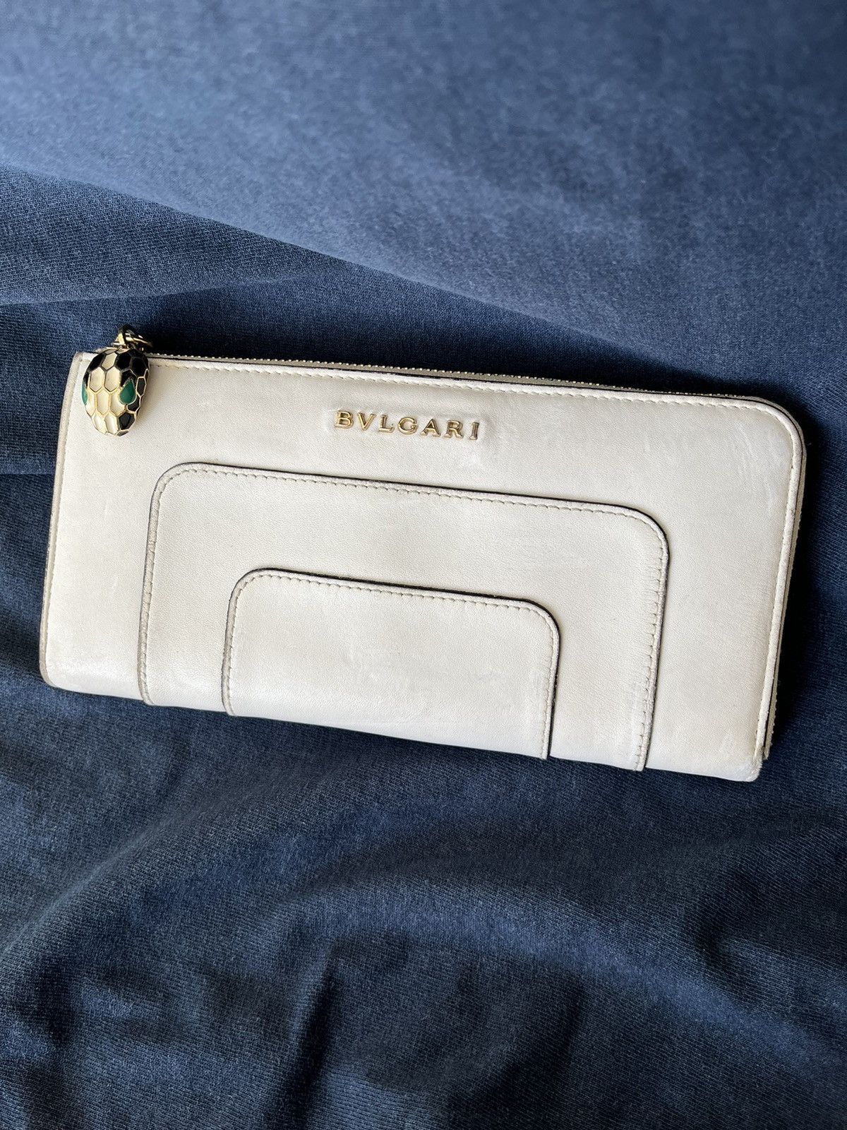 Bvlgari BVLGARI Serpenti Long Wallet Round Zip Size ONE SIZE - 1 Thumbnail