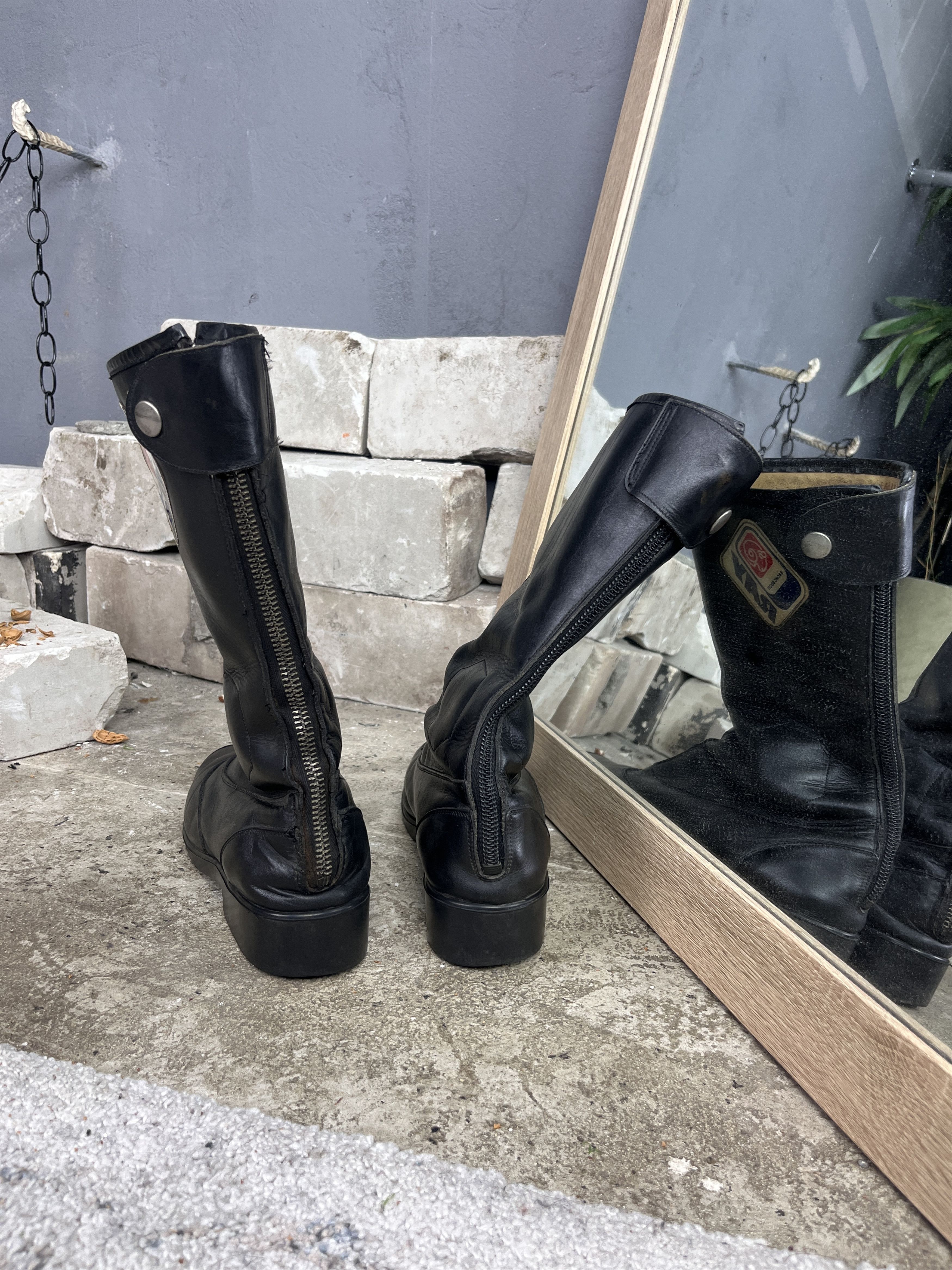Other 1990s RAY RACING LEATHER MOTO BOOTS - 5130 Size US 9 / EU 42 - 5 Thumbnail