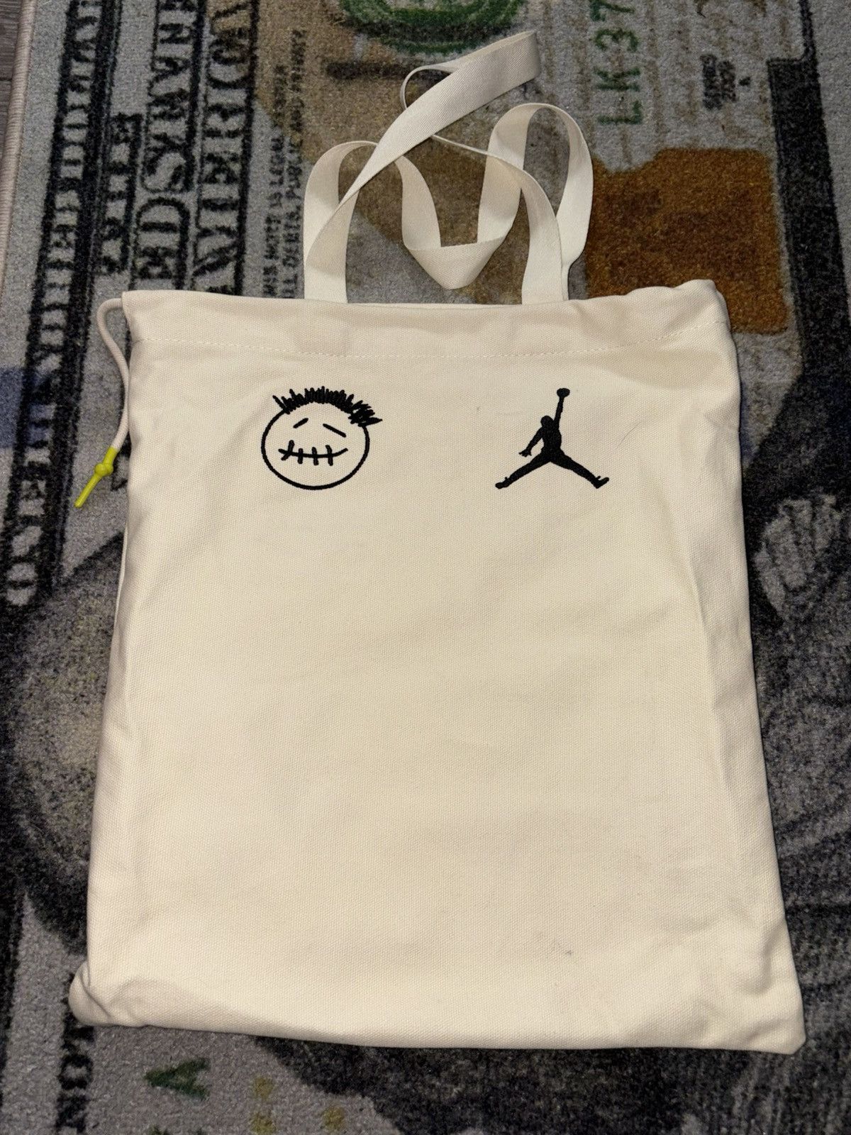 Jordan Brand × Nike × Travis Scott Travis Scott Cactus Jack Jordan Tote Bag Size ONE SIZE - 1 Thumbnail