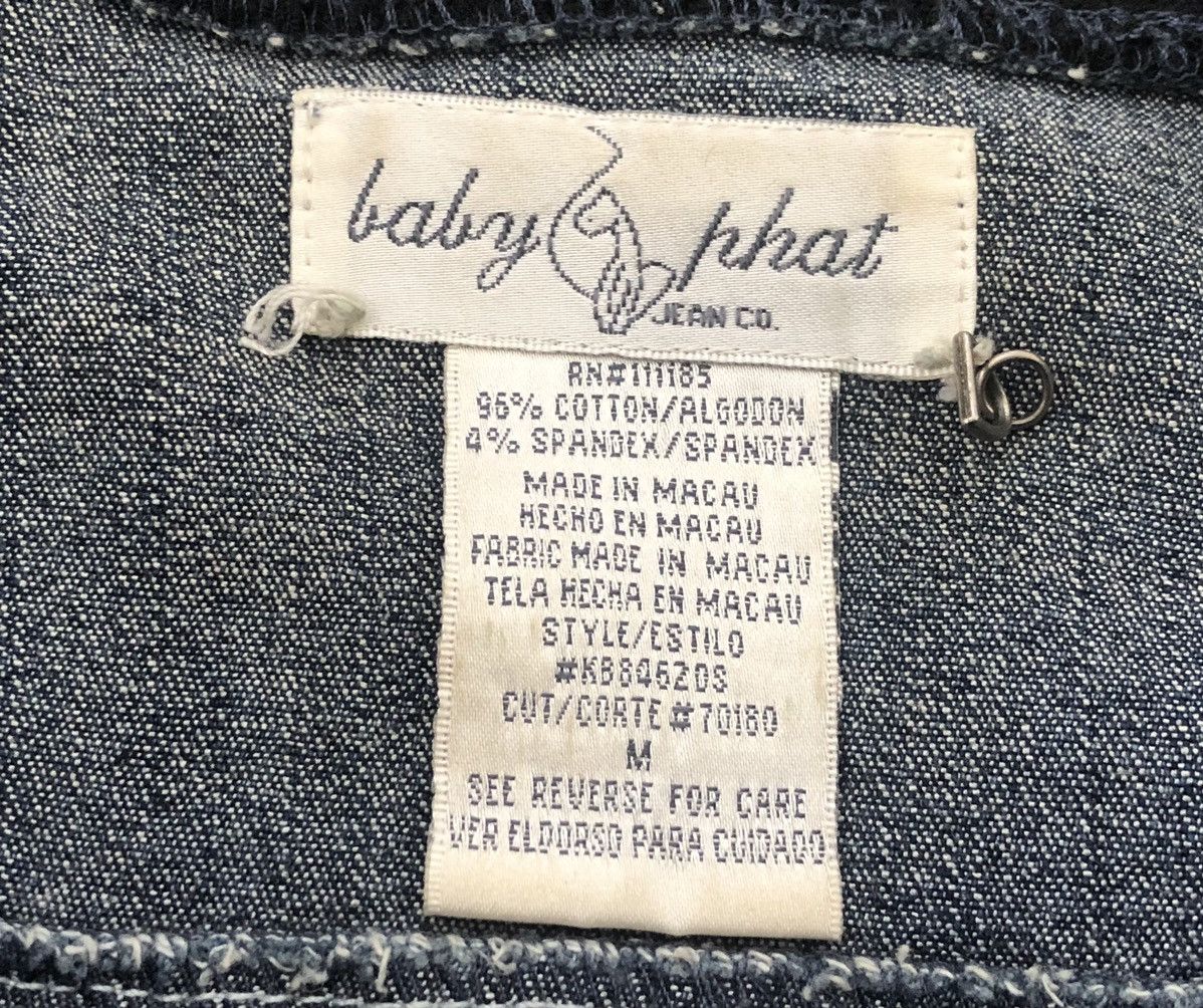 Designer × Vintage Vintage 2000s baby phat denim jacket authentic 2000s y2k M Size M / US 6-8 / IT 42-44 - 7 Thumbnail