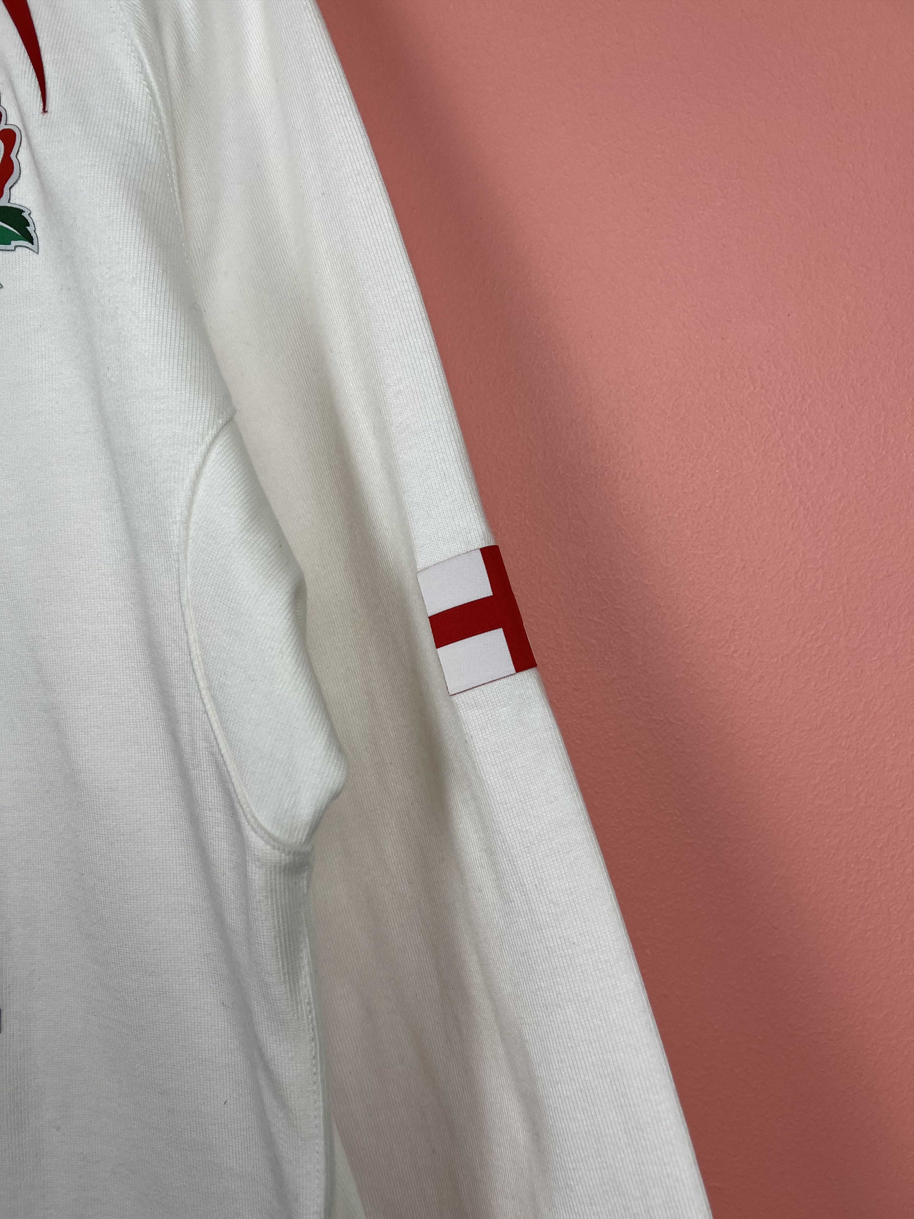 Nike Nike o2 rugby vintage England polo long sleeve streetwear Size US S / EU 44-46 / 1 - 5 Thumbnail
