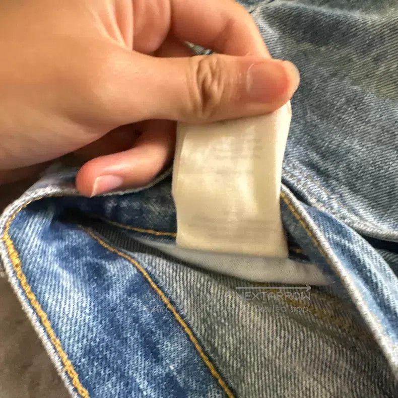 Fear of God Fear of God Blue water ripple jeans Size US 29 - 8 Thumbnail