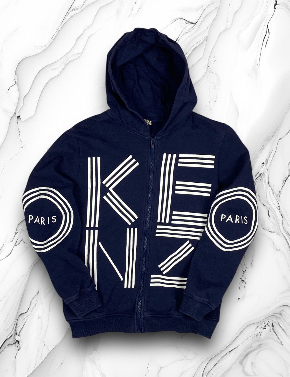 Kenzo Kenzo Kids Big Logo Zip Hoodie Size US XS / EU 42 / 0 - 1 Thumbnail