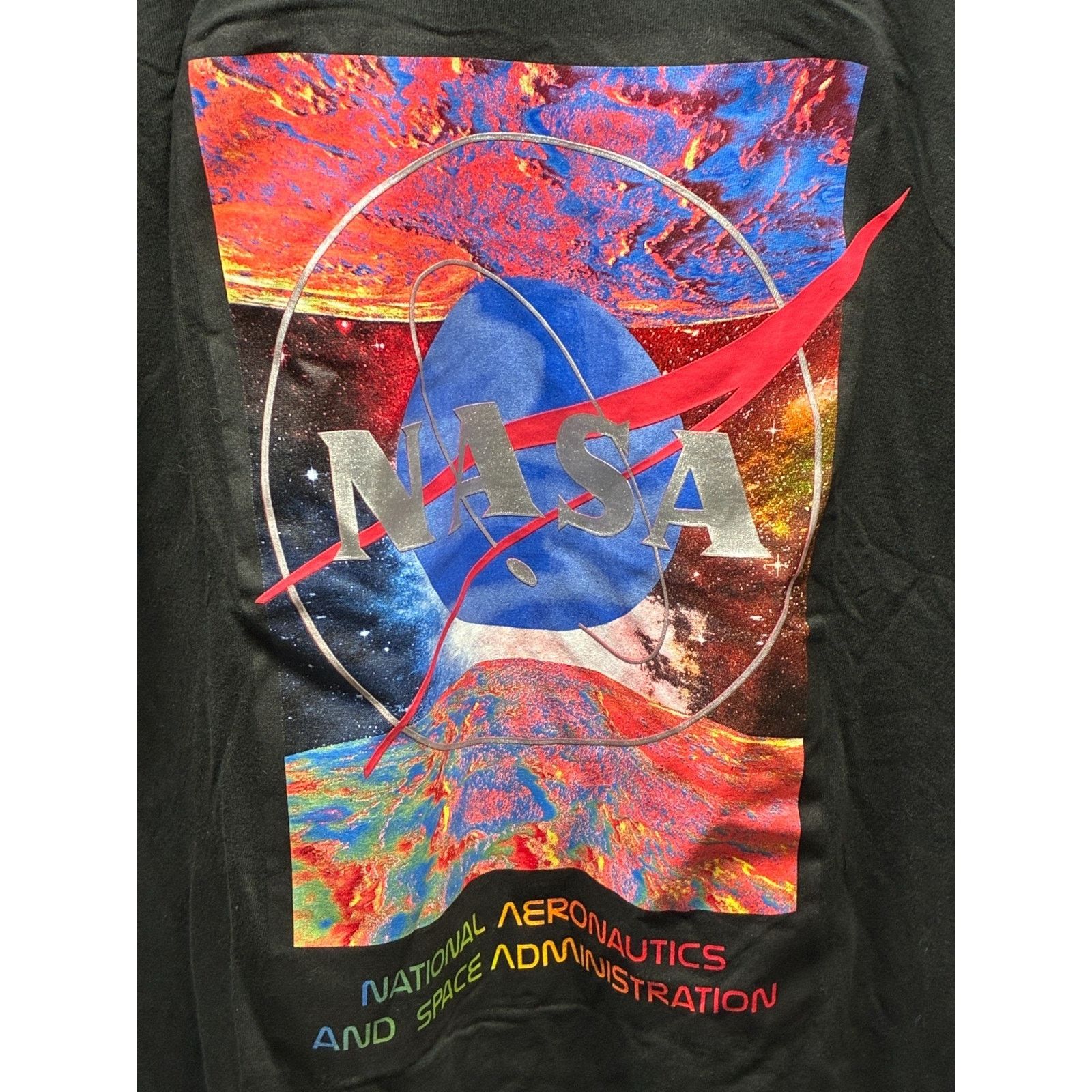 Akademiks Akademiks NASA Graphic T-Shirt XL Black Space Galaxy Tee Size US XL / EU 56 / 4 - 4 Thumbnail