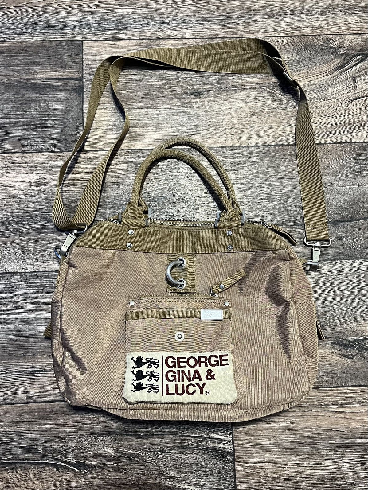 George Gina & Lucy George Gina & Lucy GGL Miss Perfect Beige Shoulder Hand Bag Size ONE SIZE - 1 Thumbnail