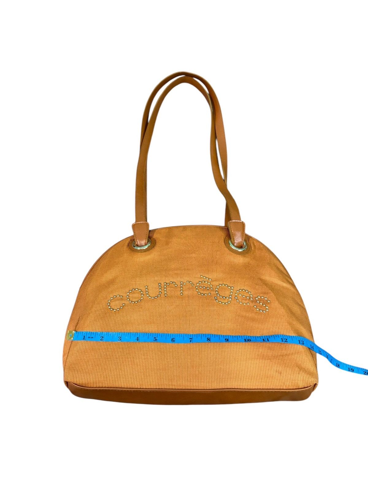 Courreges RARE VINTAGE COURREGES LOGO STUD SHOULDER BAG Size ONE SIZE - 17 Thumbnail