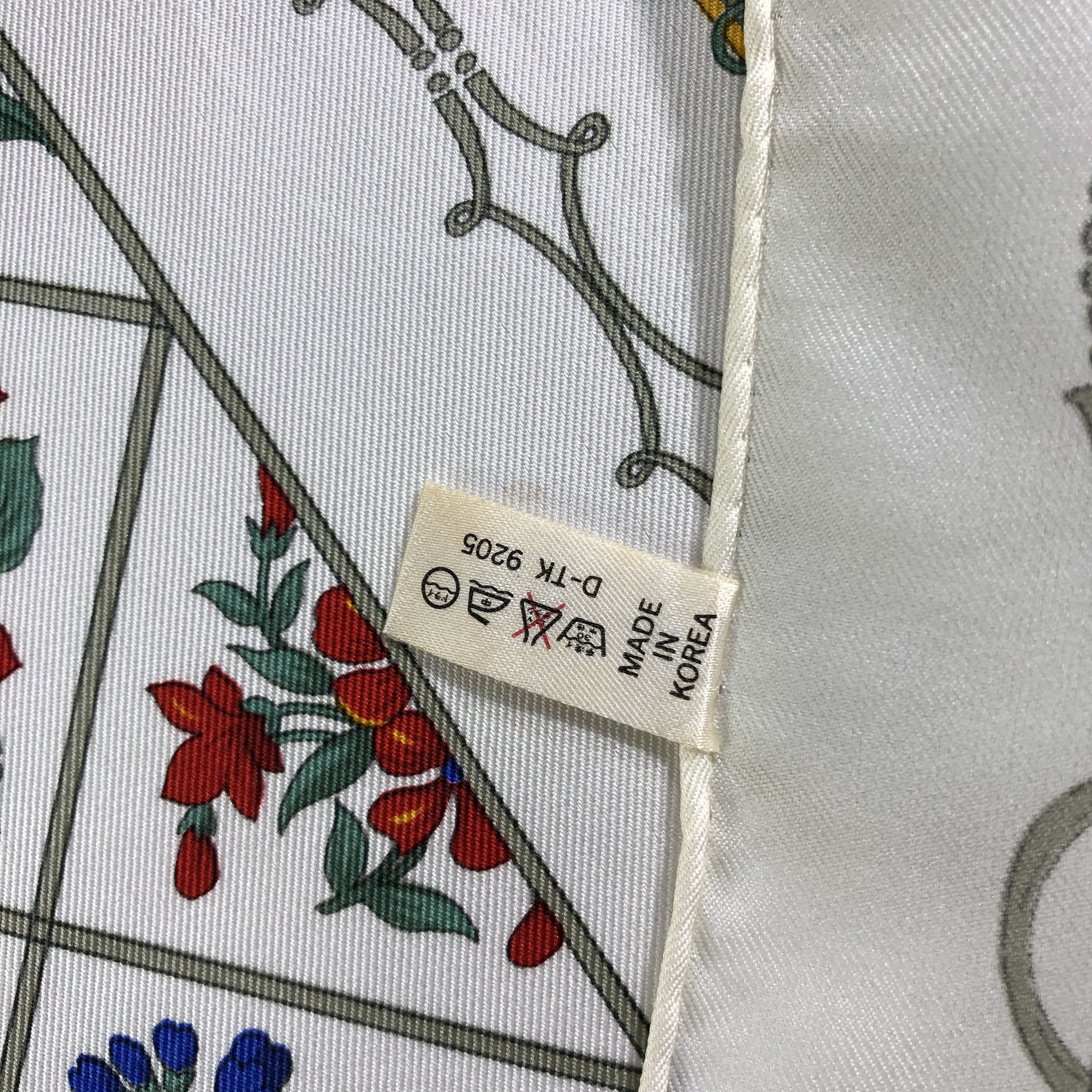 Vintage Vintage Silk Scarf Size ONE SIZE - 6 Thumbnail