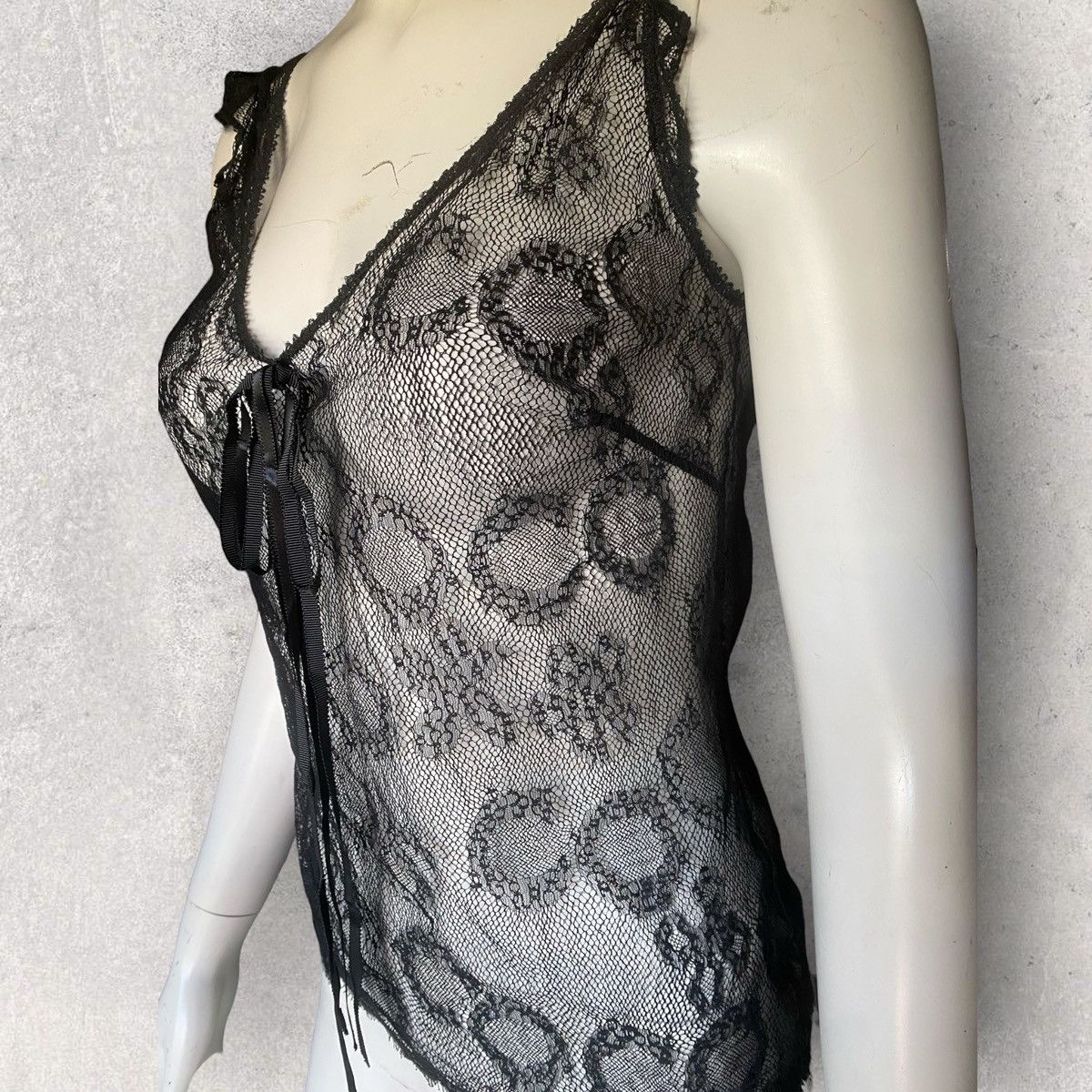 Chanel SS05 Lace Tank Top Size S / US 4 / IT 40 - 3 Thumbnail