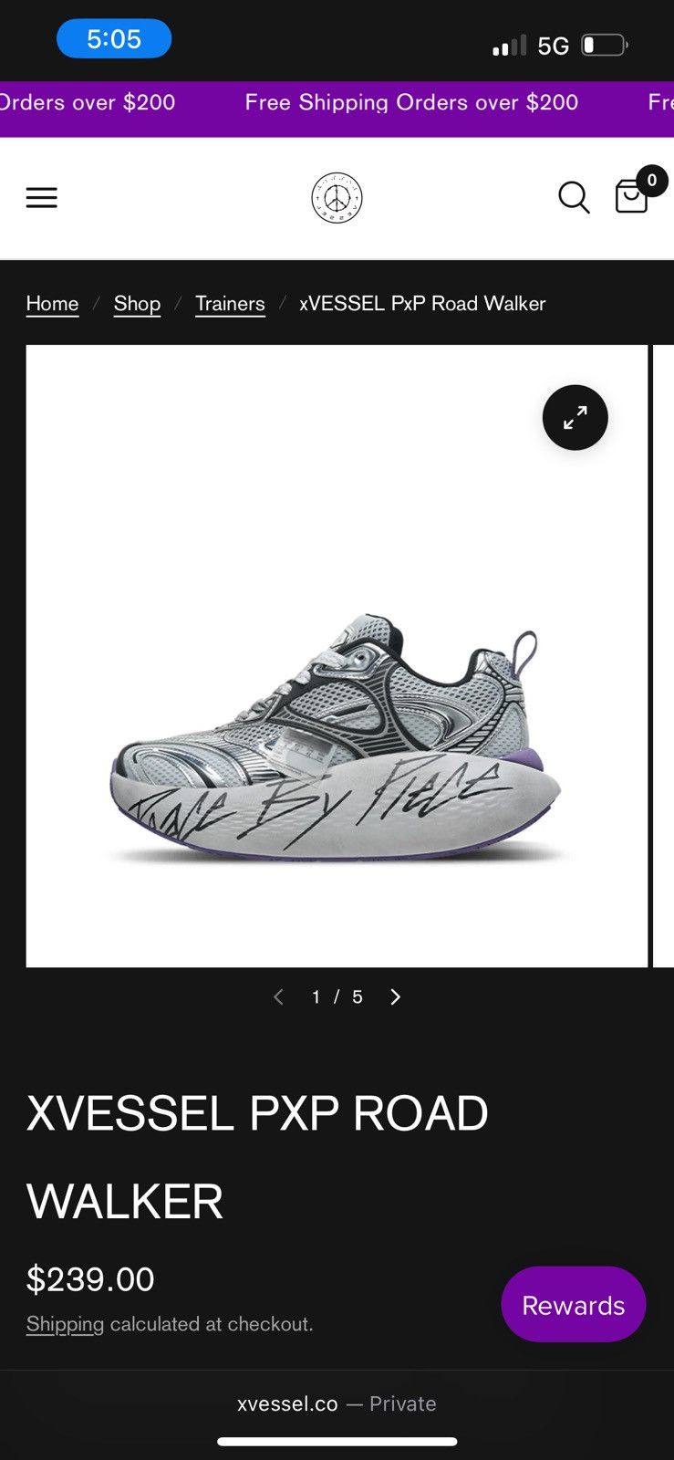Yohji Yamamoto × xVESSEL xVESSEL PxP Road Walkers Size US 8.5 / EU 41-42 - 9 Thumbnail