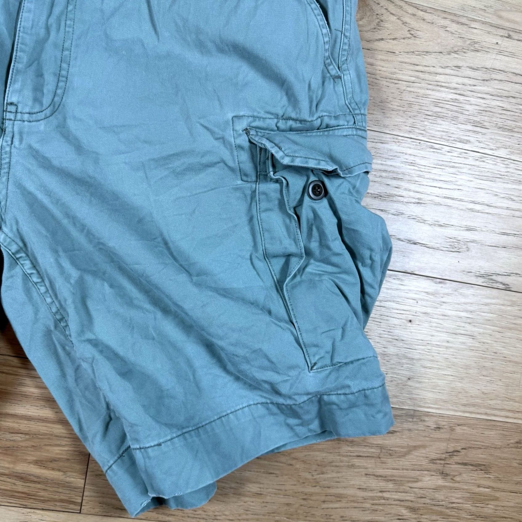 Polo Ralph Lauren VINTAGE Polo Ralph Lauren Cargo Shorts Men 34 Beige Green Baggy Chino Military Style Mens Size US S / EU 44-46 / 1 - 2 Thumbnail