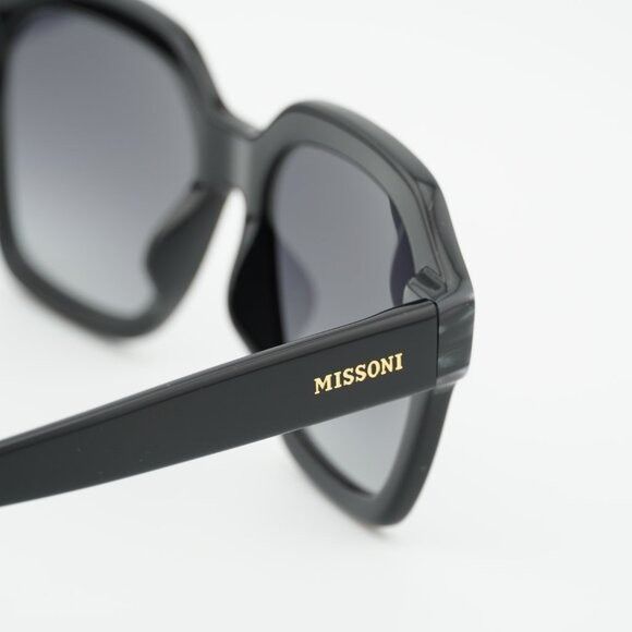 Missoni Missoni MIS 0130/G/S 0807 9O Sunglasses Black Square Frame Size ONE SIZE - 2 Thumbnail