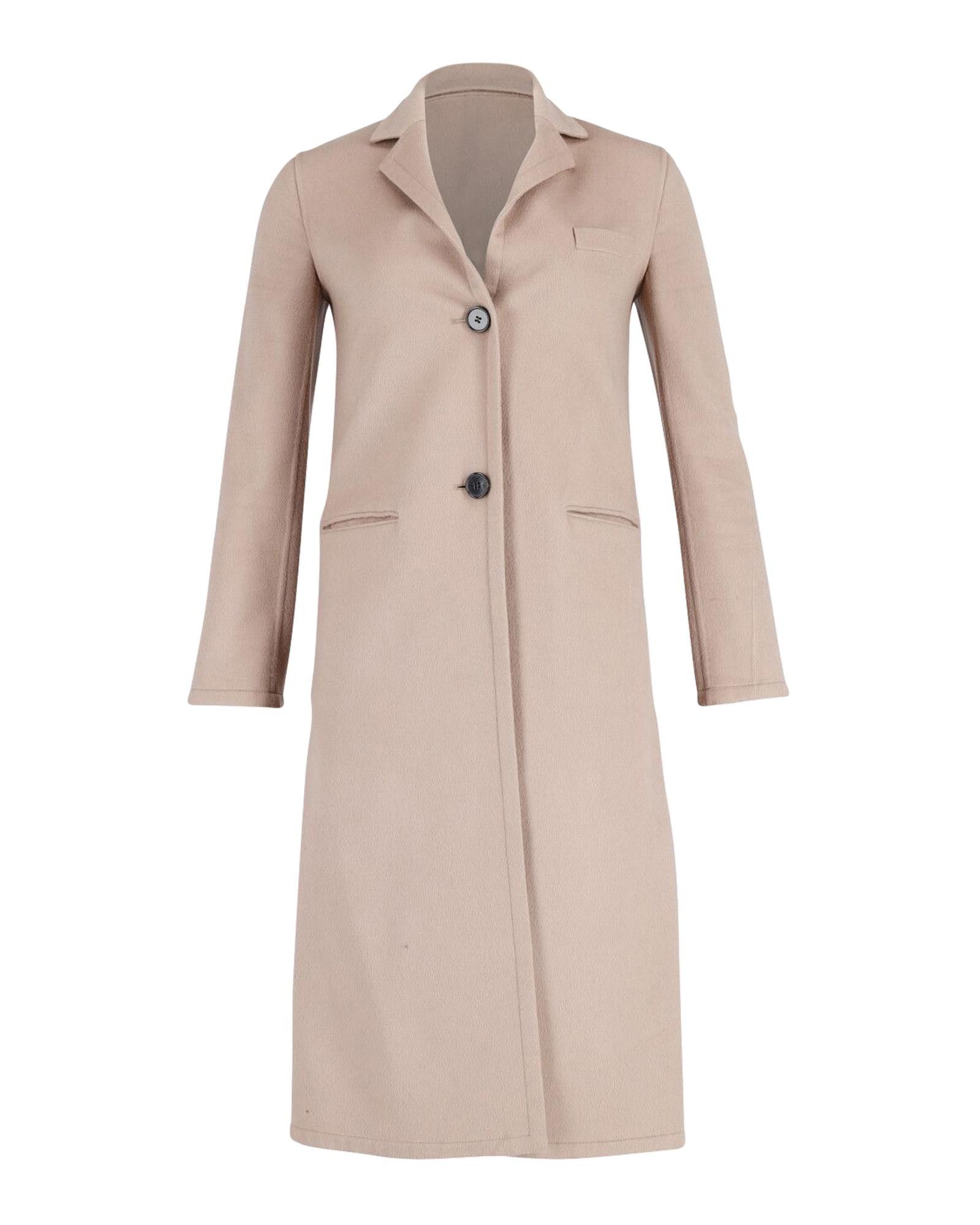 Hevo single-breasted wool-blend coat - Neutrals