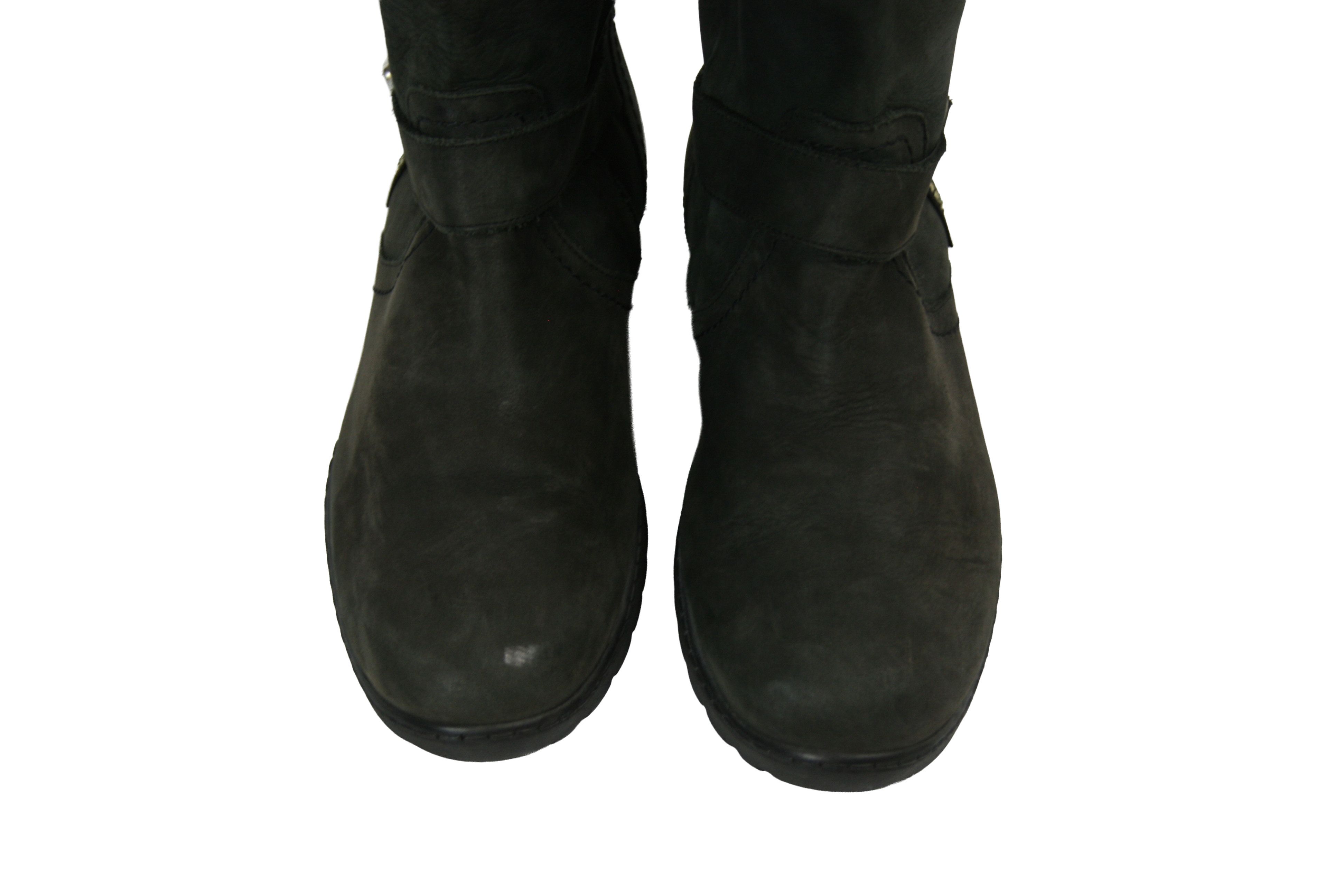 Costume National Motorcycle Engineer Gore-tex Knee High Leather Boots Size US 8 / IT 38 - 5 Thumbnail