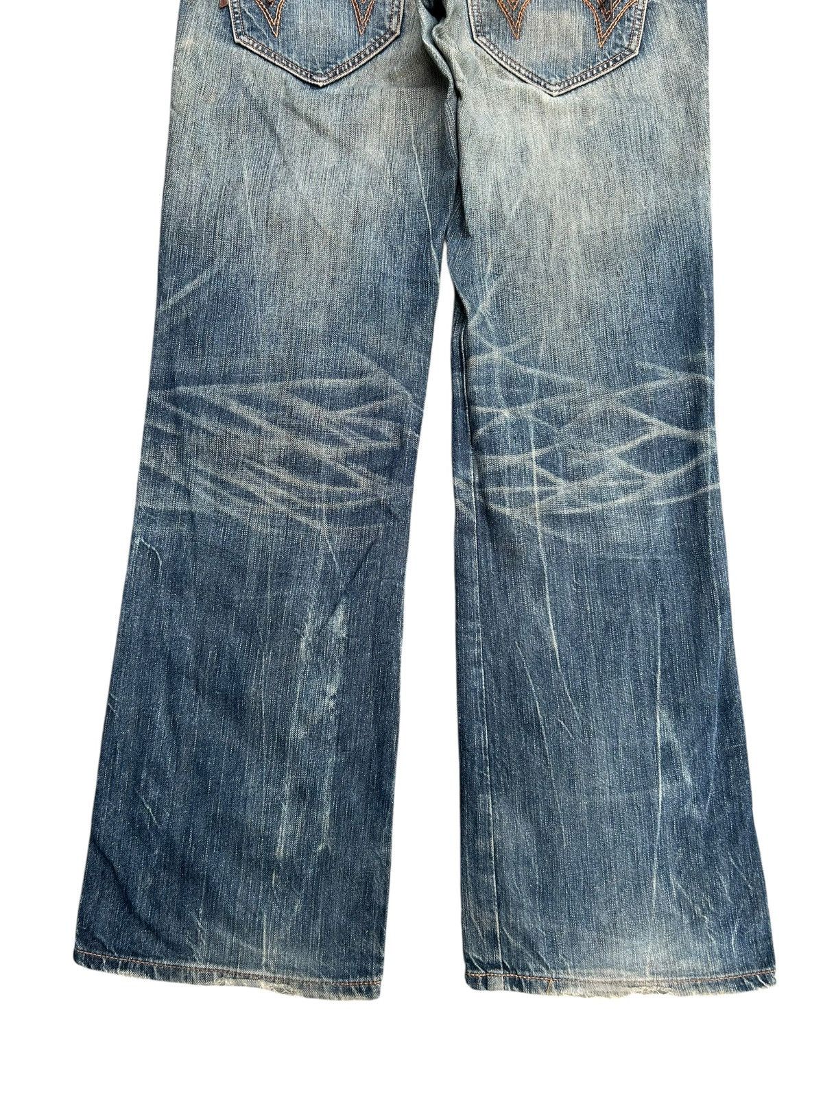 Edwin Vintage Edwin Navajo Japanese Brand Distressed Denim Jeans Size US 34 / EU 50 - 13 Thumbnail