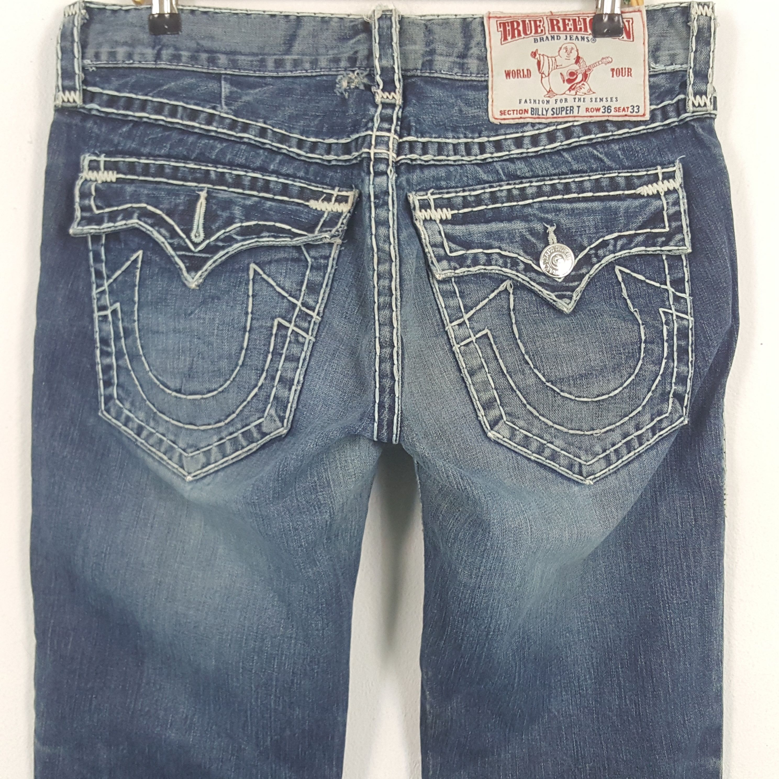 True Religion × Vintage Vintage True Religion American Brand Denim Jeans Size US 35 - 5 Thumbnail