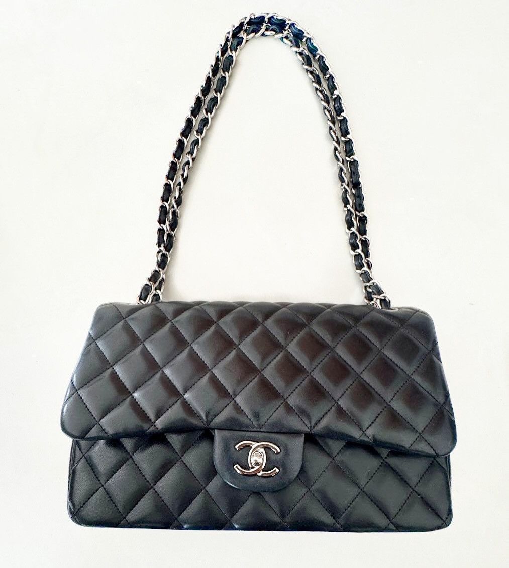 Chanel Black lambskin leather Chanel Timeless bag Size ONE SIZE - 2 Thumbnail