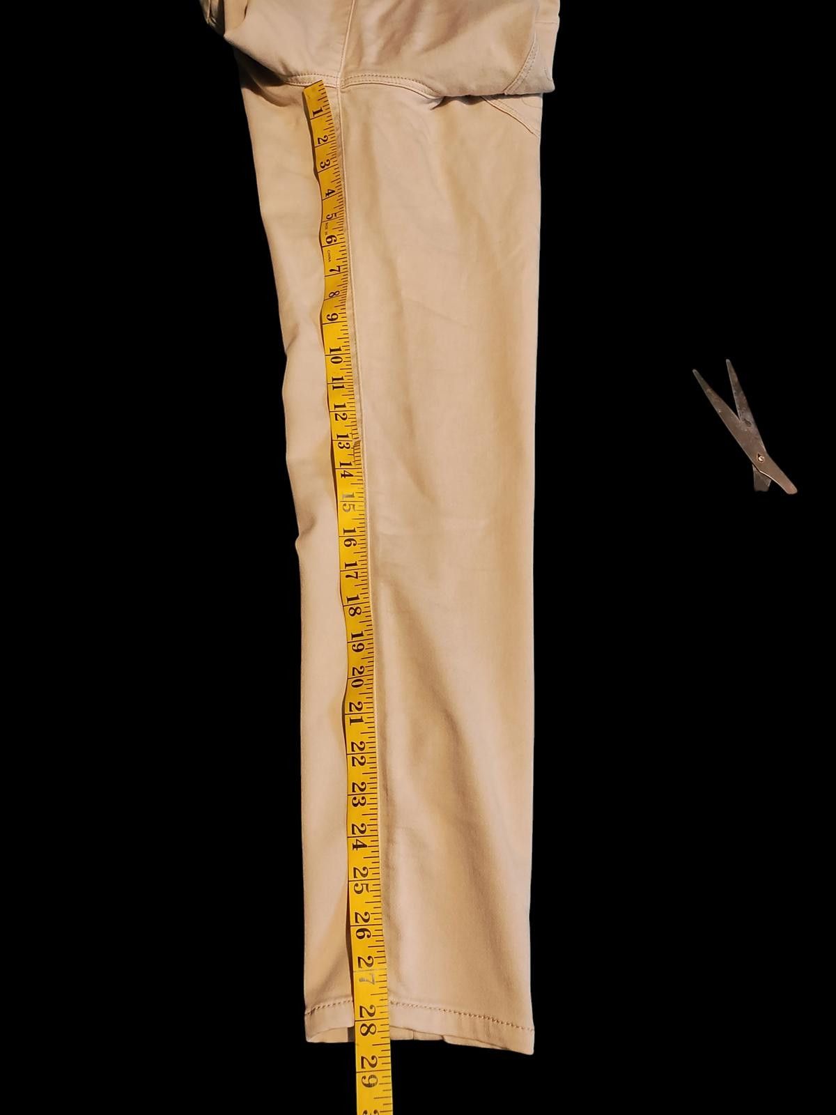 Jagermeister JAG Women's Casual Pants Beige Size M Size 32" / US 10 / IT 46 - 6 Thumbnail