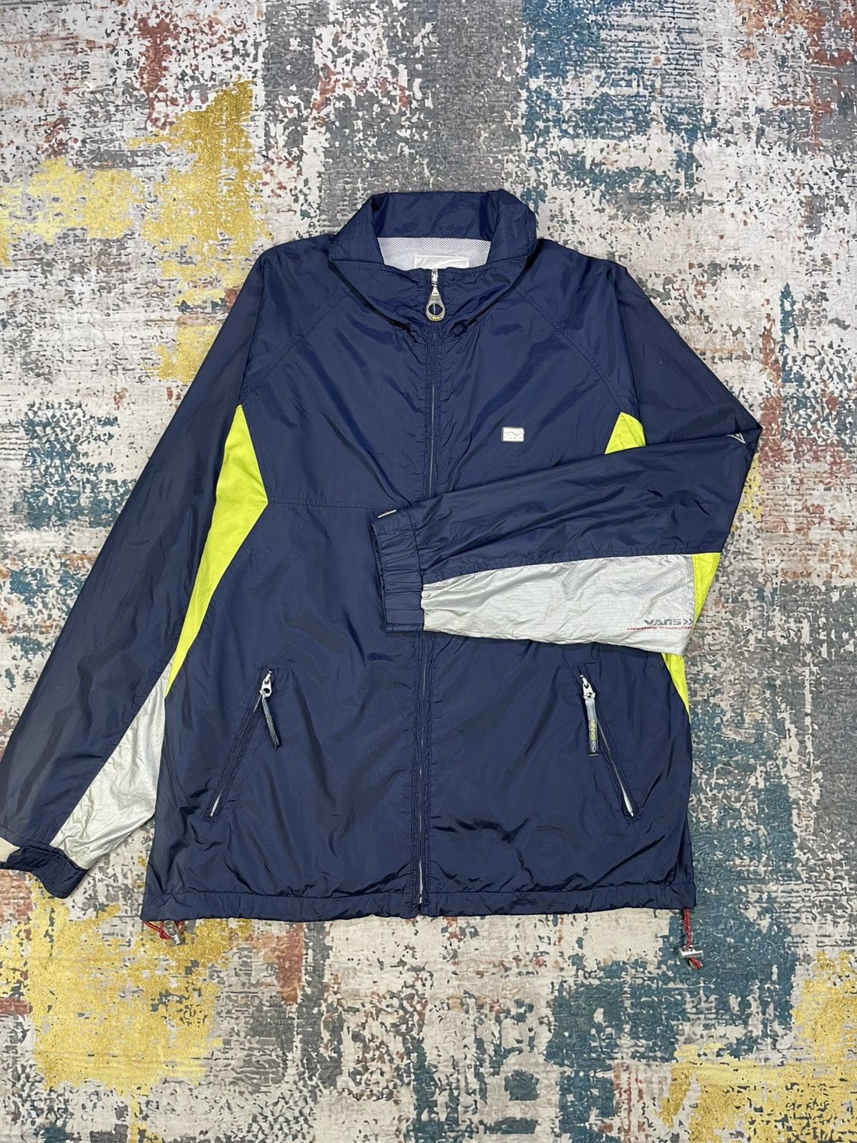 Vans Vans Colorblock Zipper Nylon Windbreaker Jacket Size US S / EU 44-46 / 1 - 1 Thumbnail