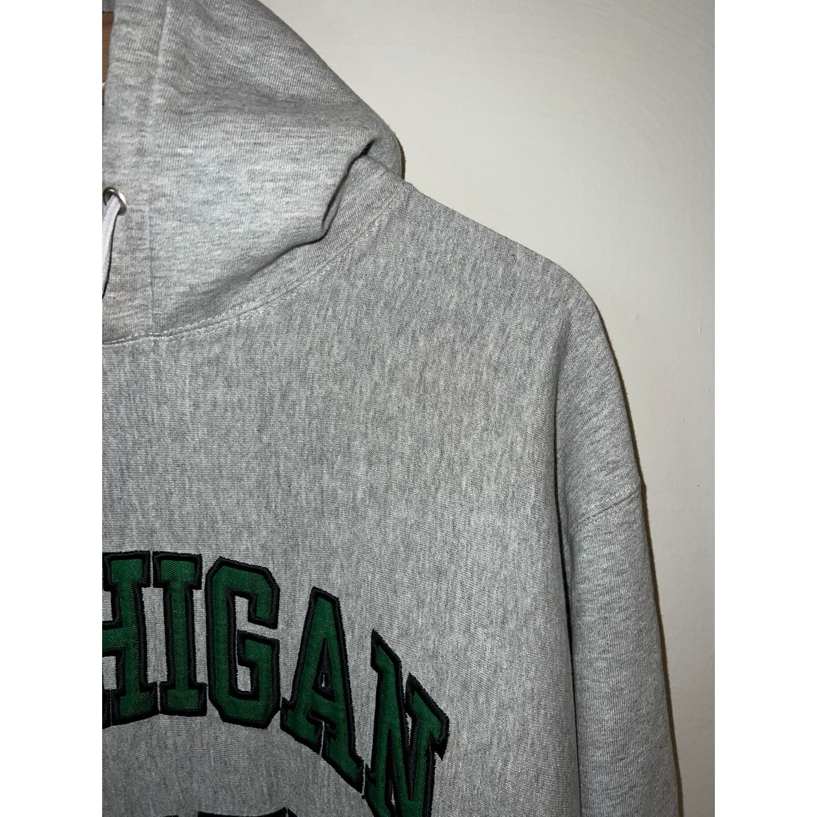 Steve And Barrys Vintage Michigan State Hoodie College University Weave XL Size US XL / EU 56 / 4 - 4 Thumbnail
