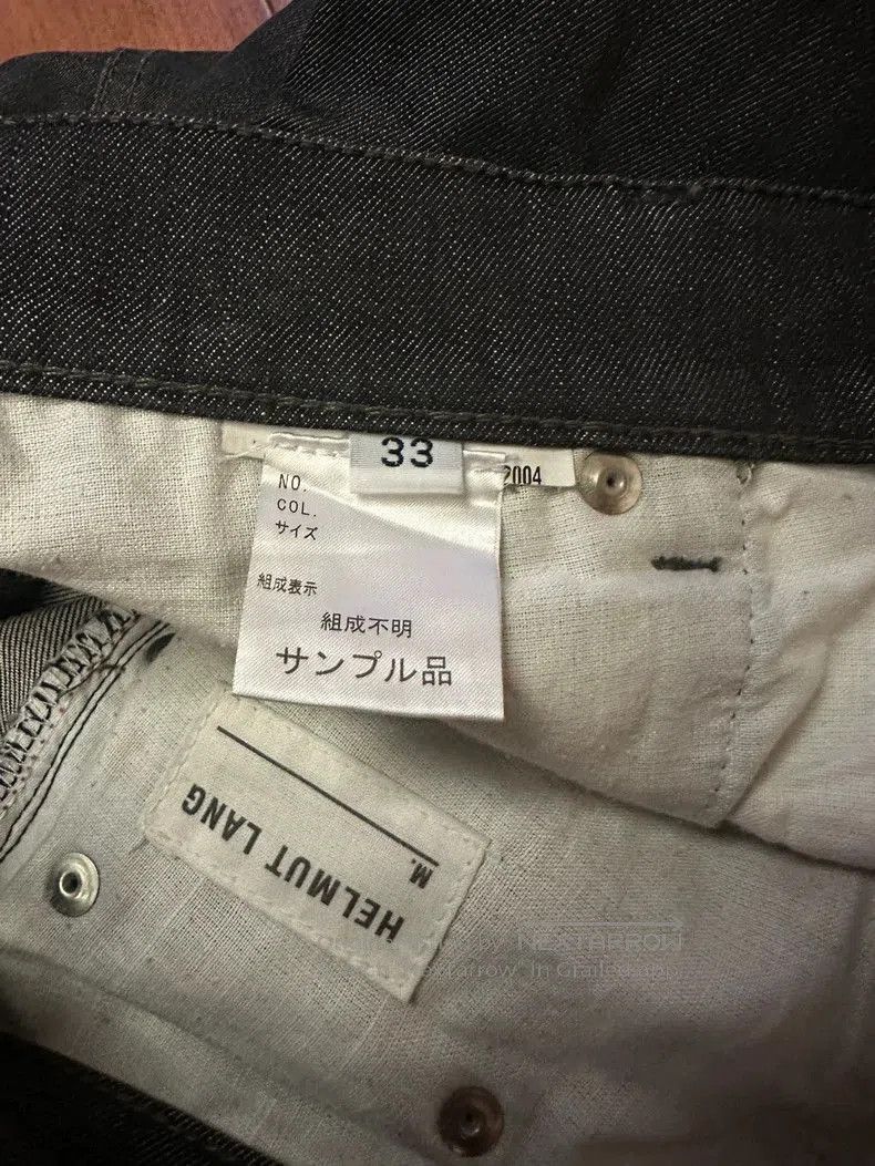 Helmut Lang Helmut Lang 2004 Vintage Sample Jeans. Size US 33 - 4 Thumbnail