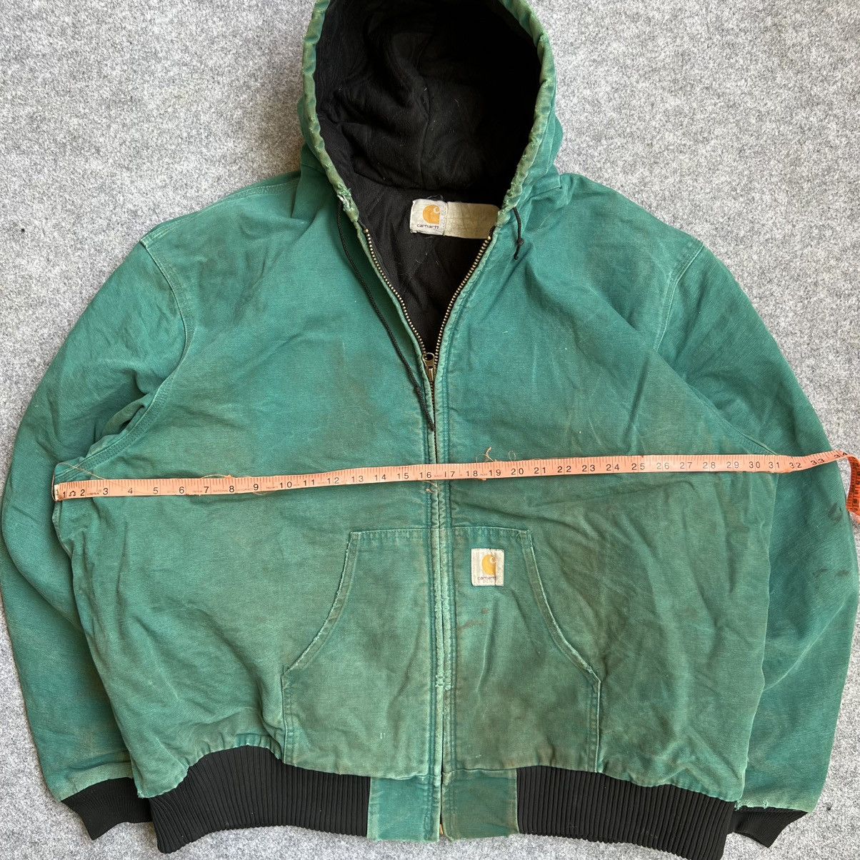 Carhartt × Vintage Crazy Vintage Carhartt Active Jacket Teal Green Size US XXL / EU 58 / 5 - 5 Thumbnail