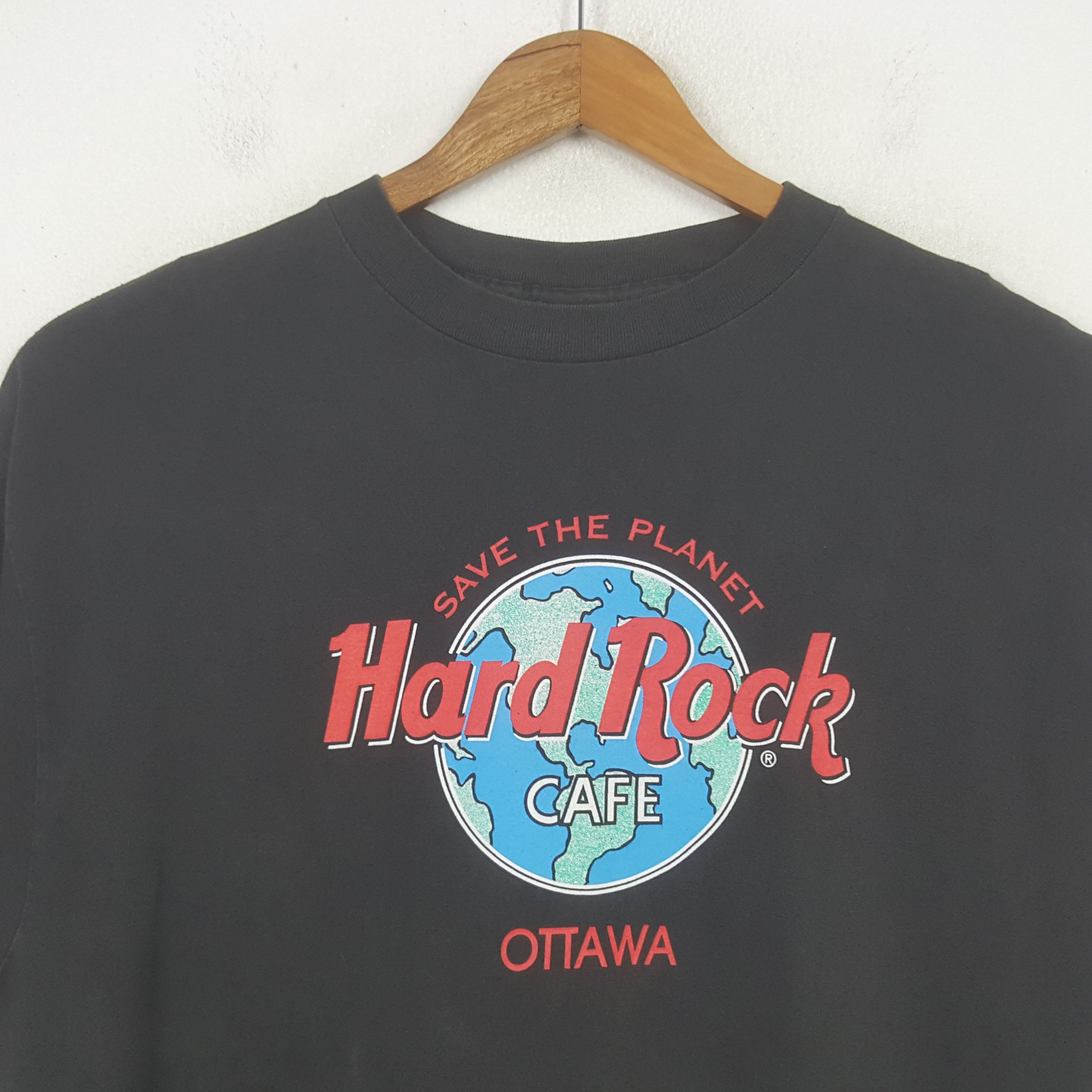 Hard Rock Cafe Vintage Hard Rock Cafe Ottawa Tshirt C301N15 Size US XL / EU 56 / 4 - 2 Thumbnail