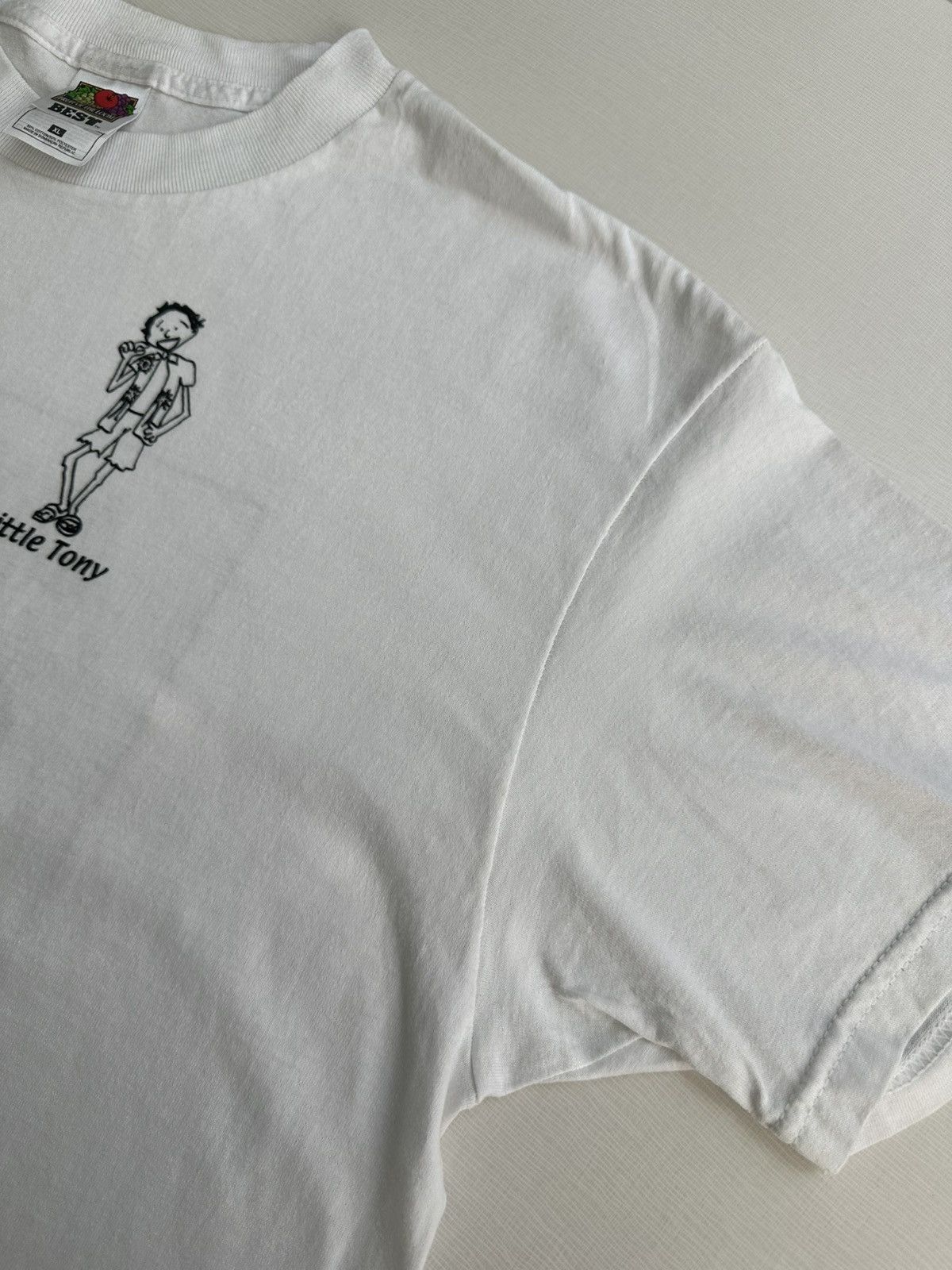 Vintage Vintage 90s Little Tony Lumberjack Humor T-shirt Rare Size US XL / EU 56 / 4 - 9 Thumbnail