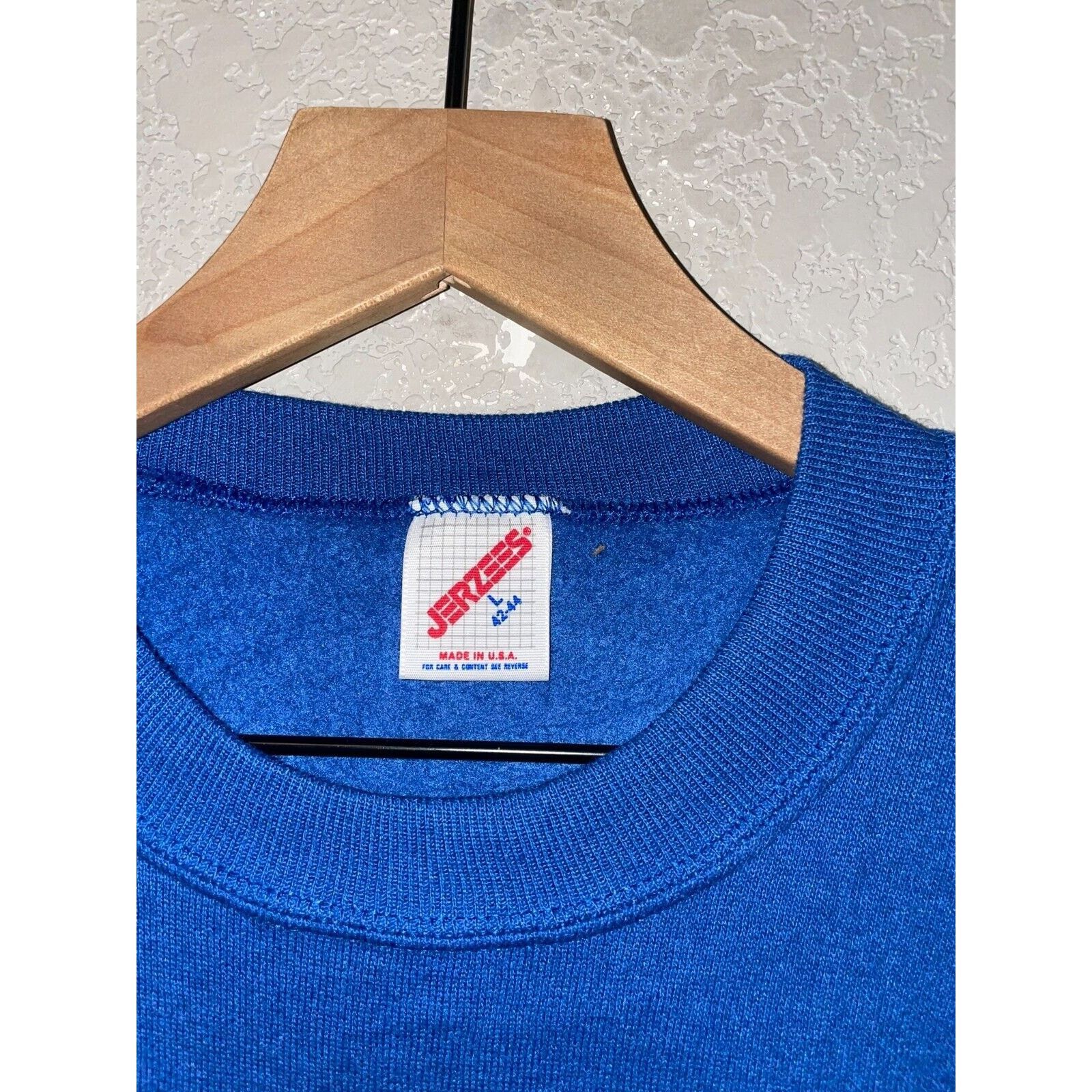 Jerzees Vintage Montana Sweatshirt Reindeer Blue Crewneck VTG 90s L Size US L / EU 52-54 / 3 - 8 Thumbnail