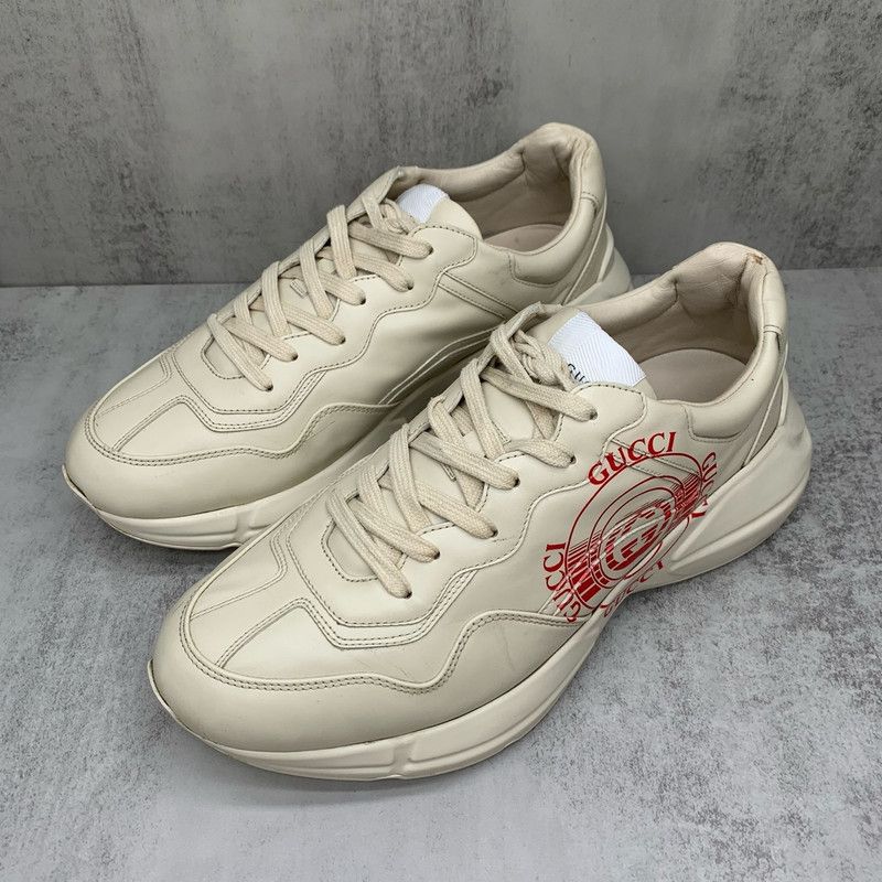 Gucci Rhyton Classic Dad Sneakers in Ivory White 0079