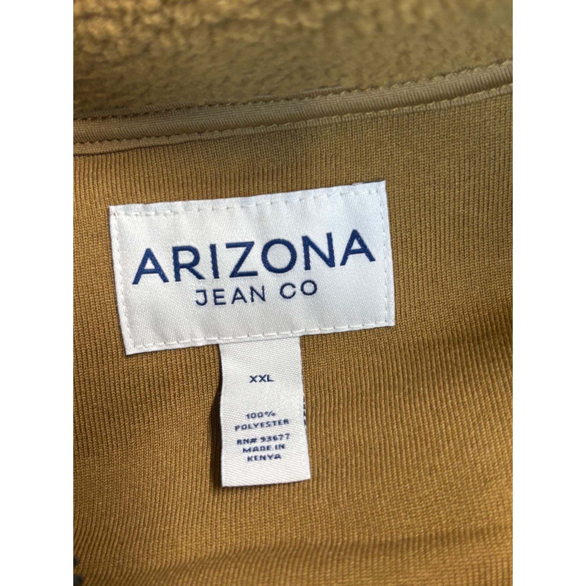 Other Arizona Jean Co. Men’s Fleece Sherpa Jacket, English Brown, Size US XL / EU 56 / 4 - 7 Thumbnail