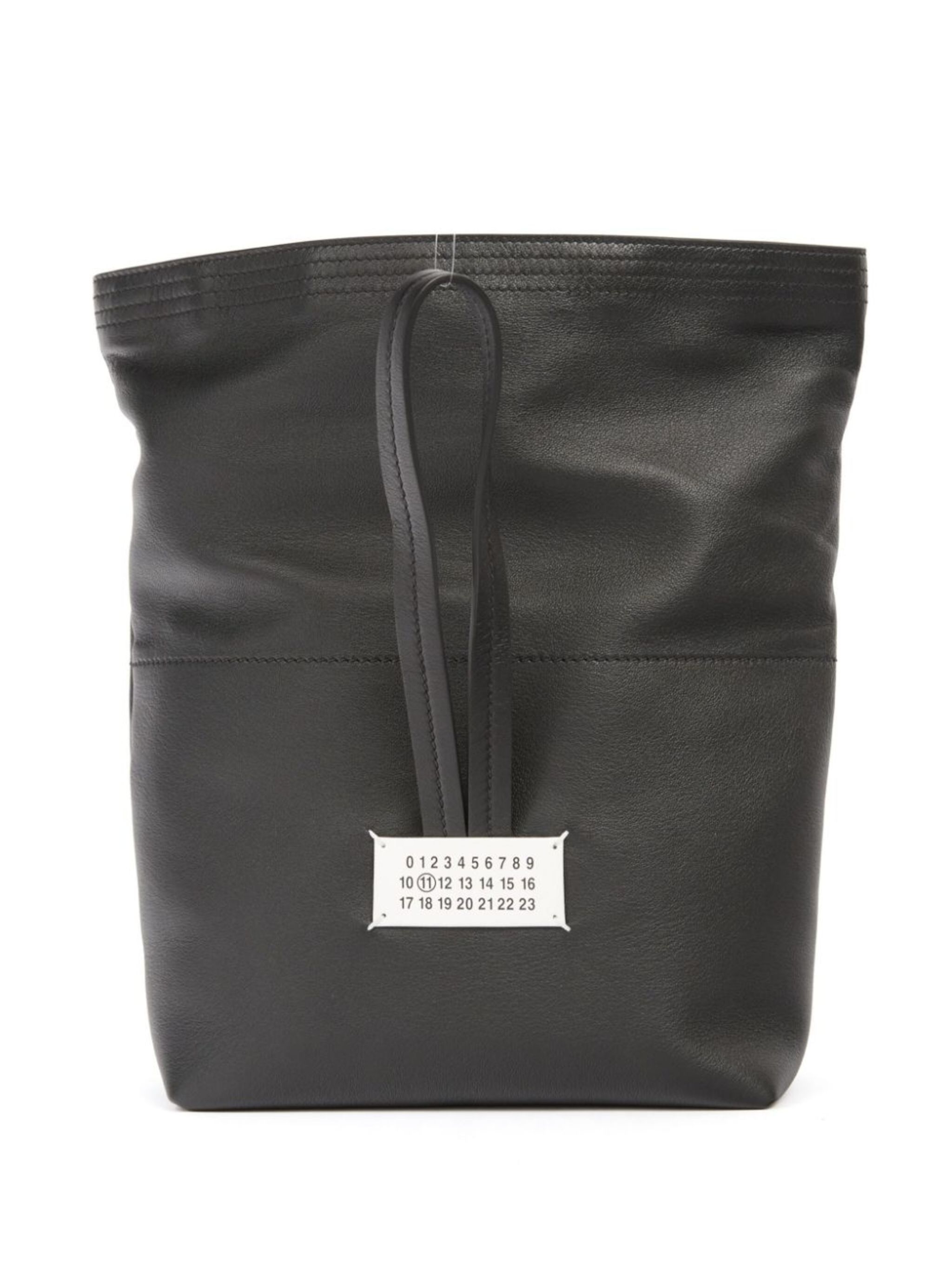 Maison Margiela oc11z1225 Size: OS / Paper Clutch Bag in Black Size ONE SIZE - 6 Thumbnail