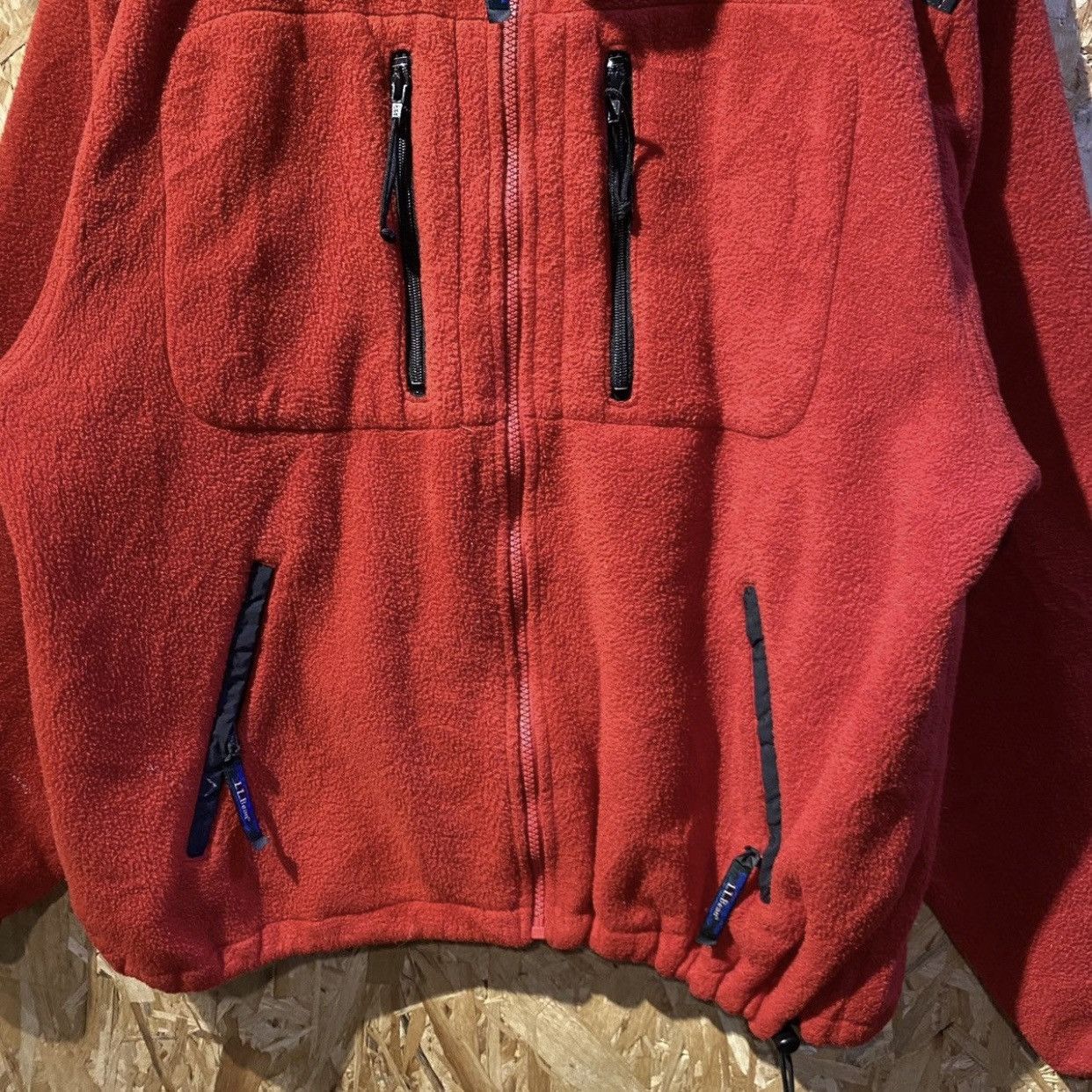 L.L. Bean × Vintage Vintage LL Bean Technical Outdoor Fleece Men's Large Red Size US L / EU 52-54 / 3 - 5 Thumbnail