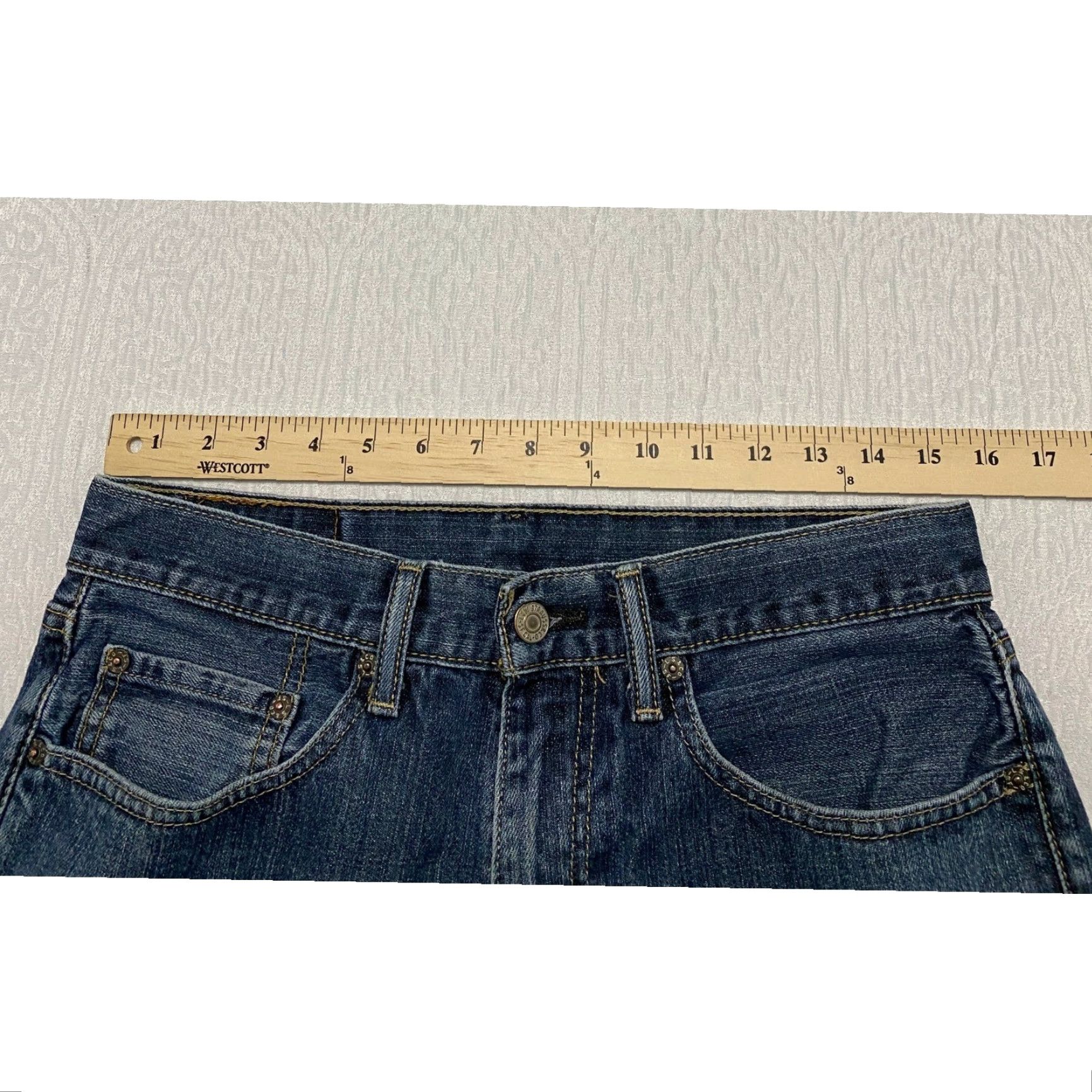 Levi's Levis 559 Jeans Men's Size 31×30 Blue Relaxed Straight 100% Cotton Size US 31 - 7 Thumbnail