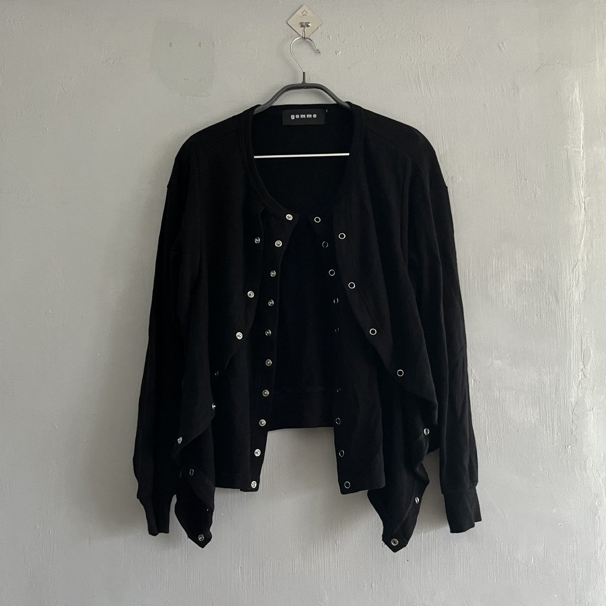 gomme Gomme double layer snap button cardigan Size M / US 6-8 / IT 42-44 - 1 Thumbnail